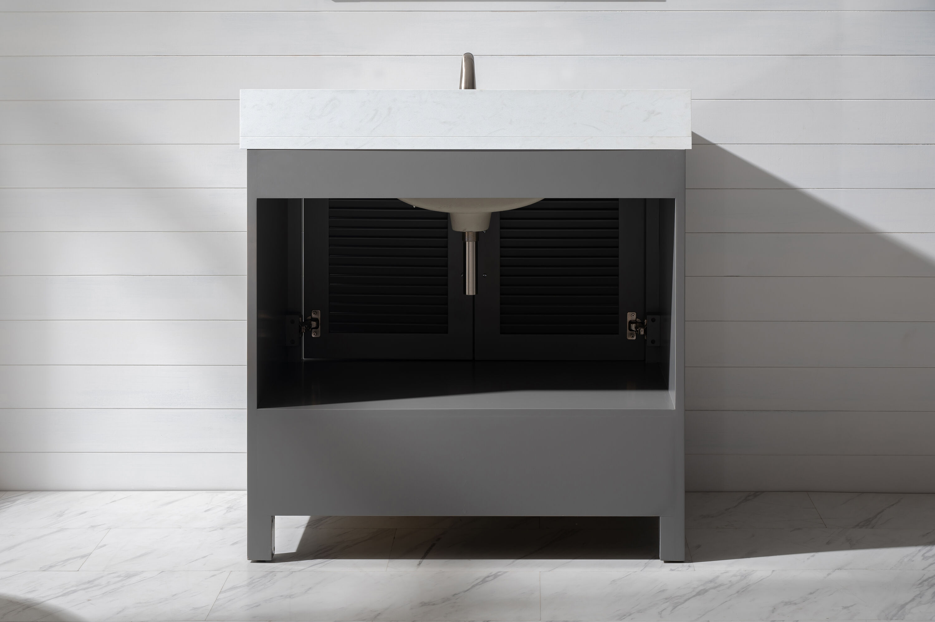 Design Element ES-36-GY Bath-Vanity-Combo - View #9