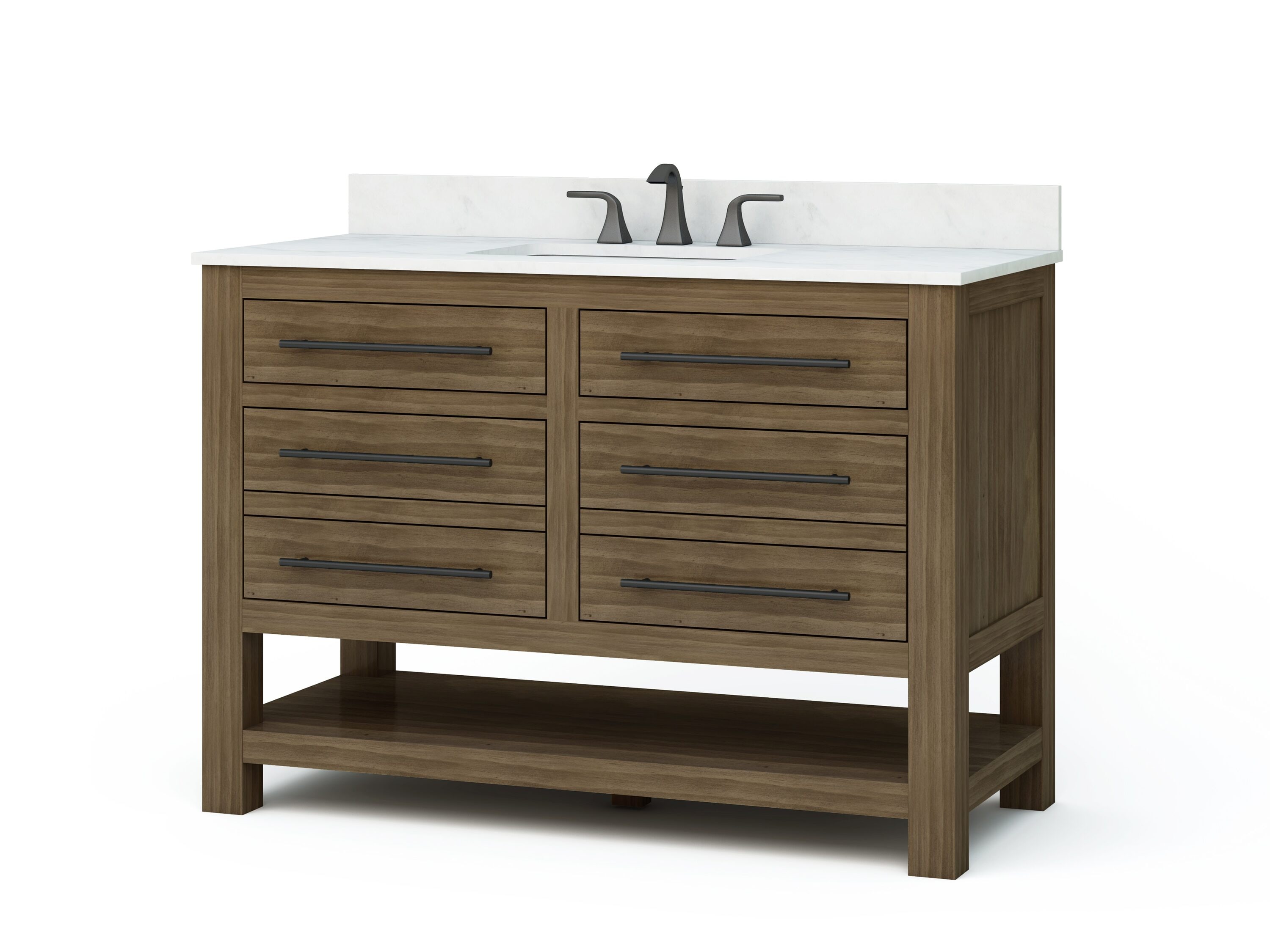 allen + roth WSLW48IFV Bath-Vanity-Combo - View #2