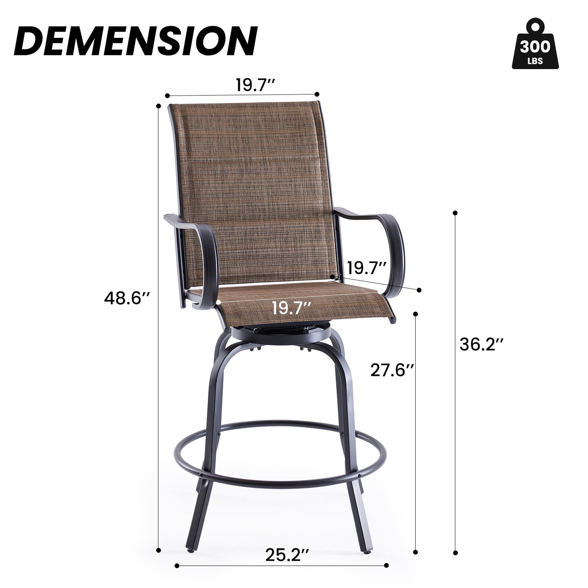 BABOOM BOM-40339-OR Patio-Chairs - View #3