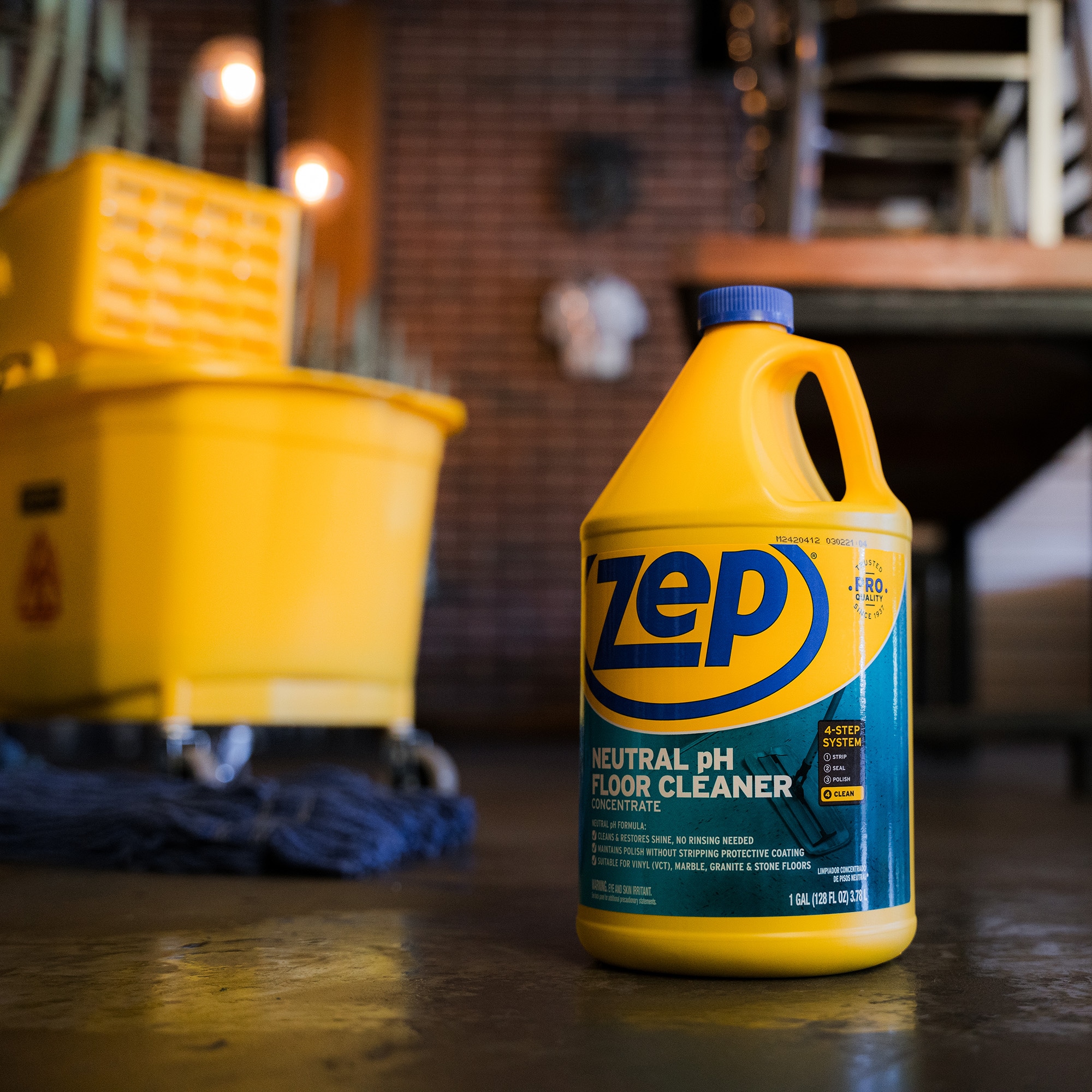 Zep Neutral Ph Floor Cleaner 128-fl oz Liquid Floor Cleaner