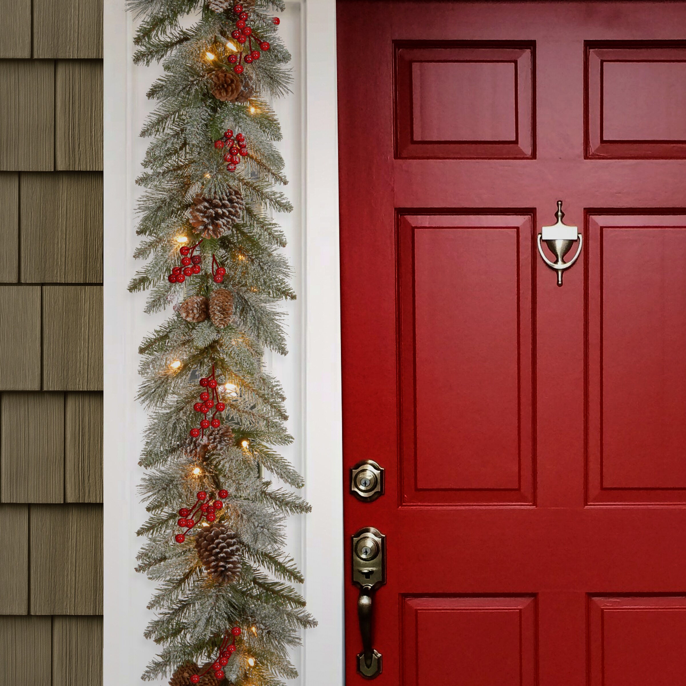 National Tree Company PESB3-300-9B-1 Artificial-Christmas-Garland - View #3