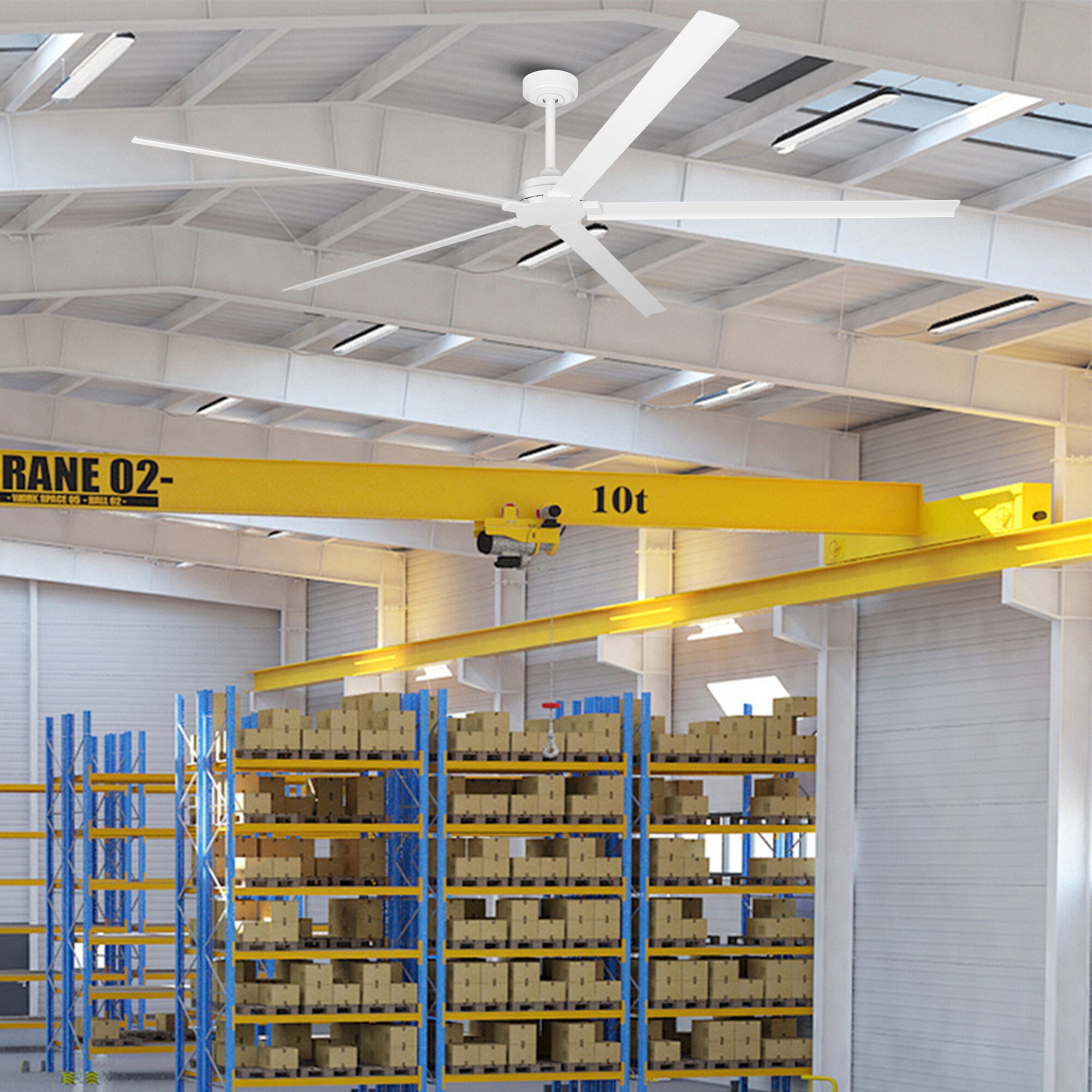 Parrot Uncle F8006WH Ceiling-Fans - View #3