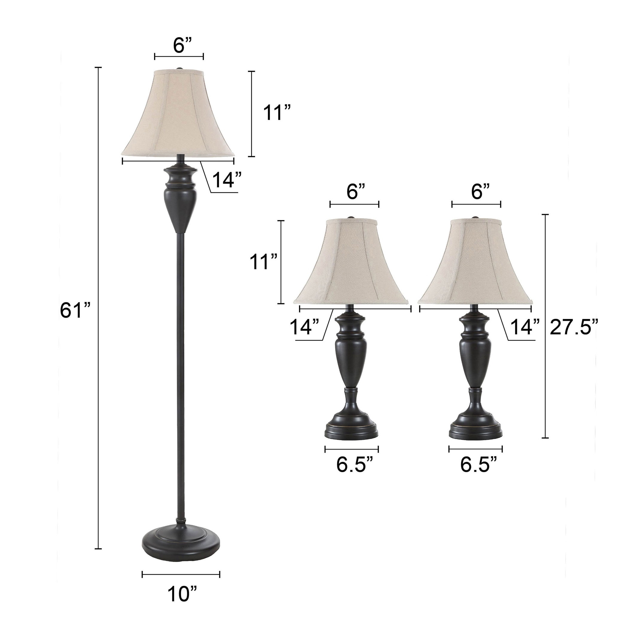 StyleCraft Home Collection L8-1003DS Lamp-Sets - View #8