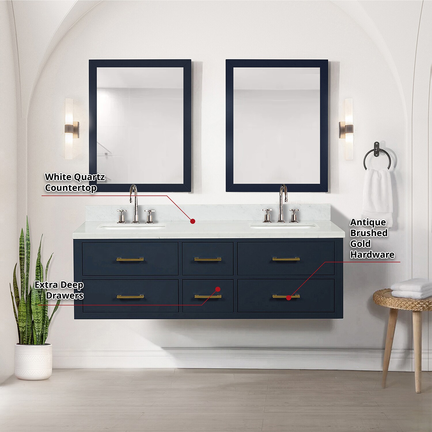 Lexora LVSO60DE211 Bath-Vanity-Combo - View #6