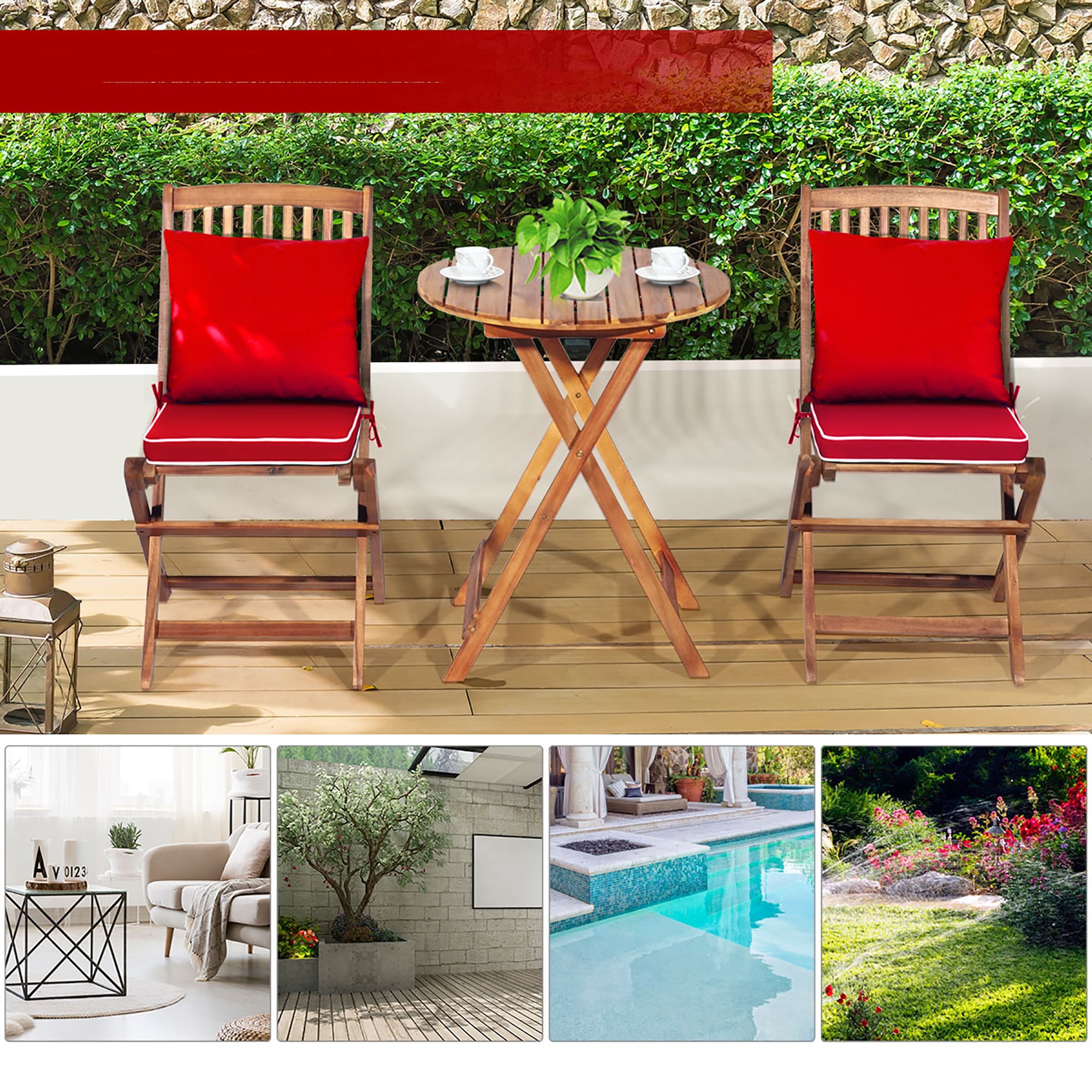 Costway HW65875RE Patio-Conversation-Sets - View #9