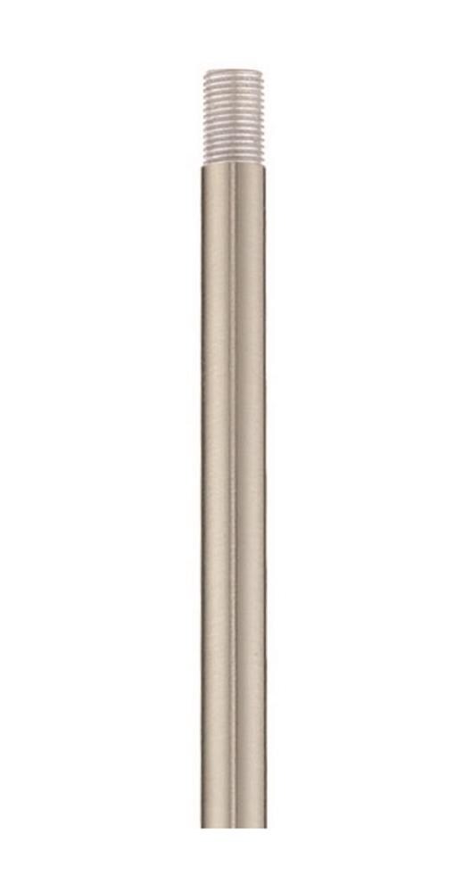 Livex Lighting 56050-91 Rod Extension Brushed Nickel Downrod Pendant Stem Light Kit