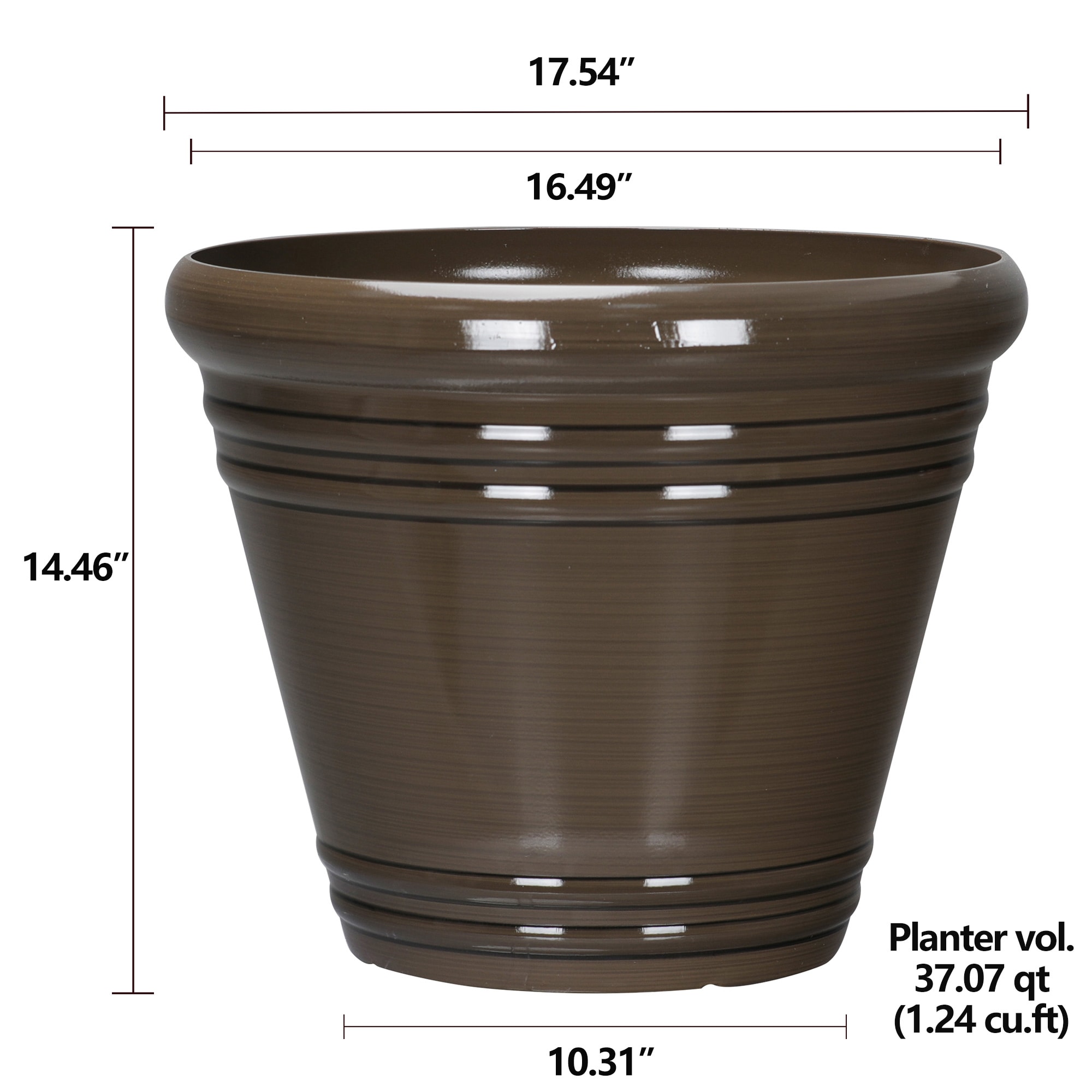 Style Selections PLC1618BNJ Planter-Window-Box - View #4
