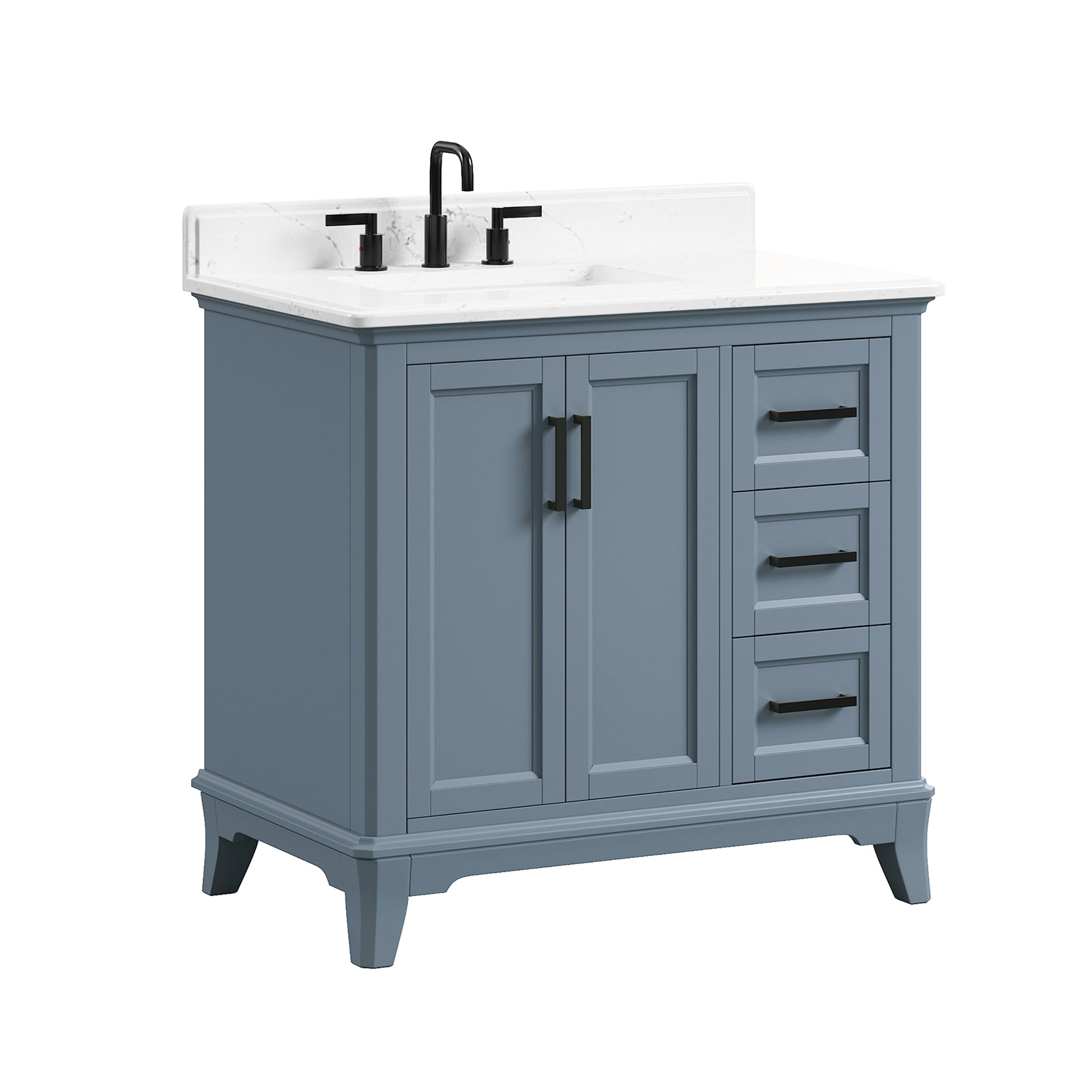 DELUXE LIVING V0059 Bath-Vanity-Combo - View #3