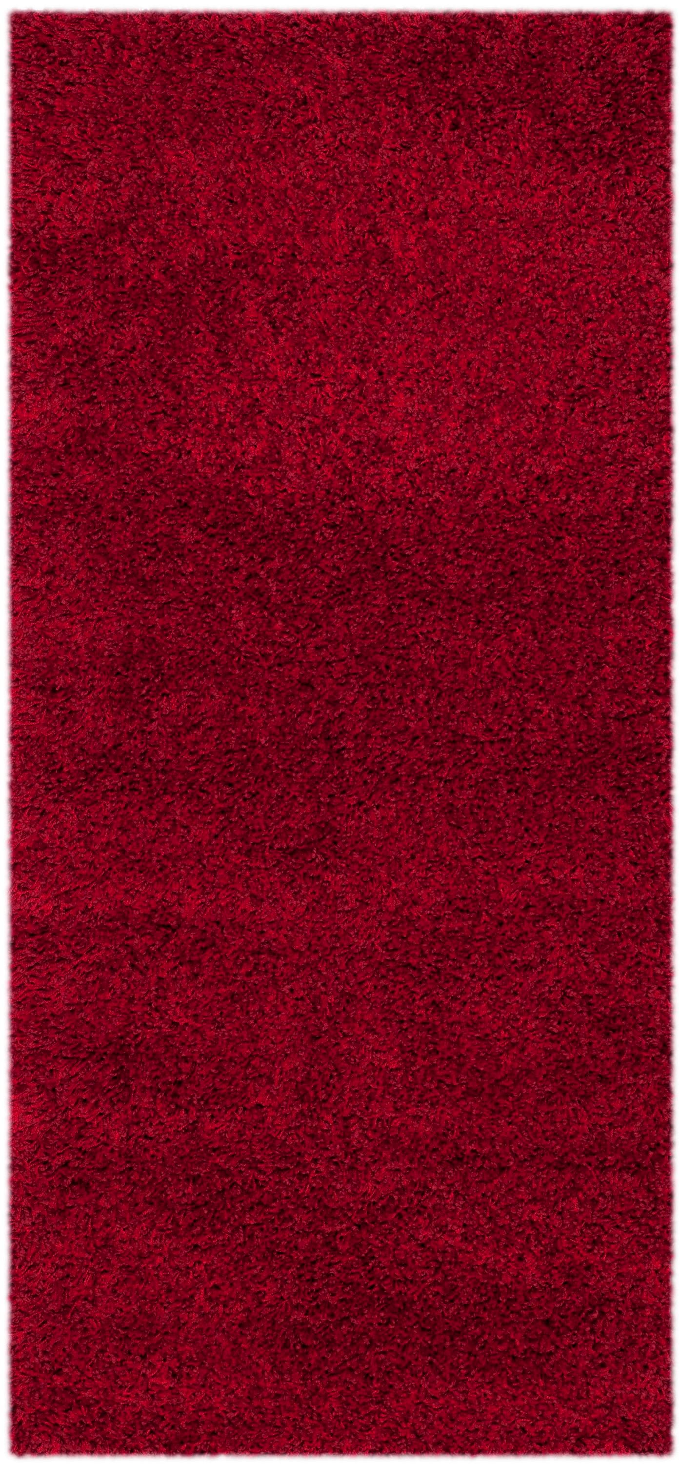 Red Indoor Solid Runner Rug, Black And Red Rugs Australia