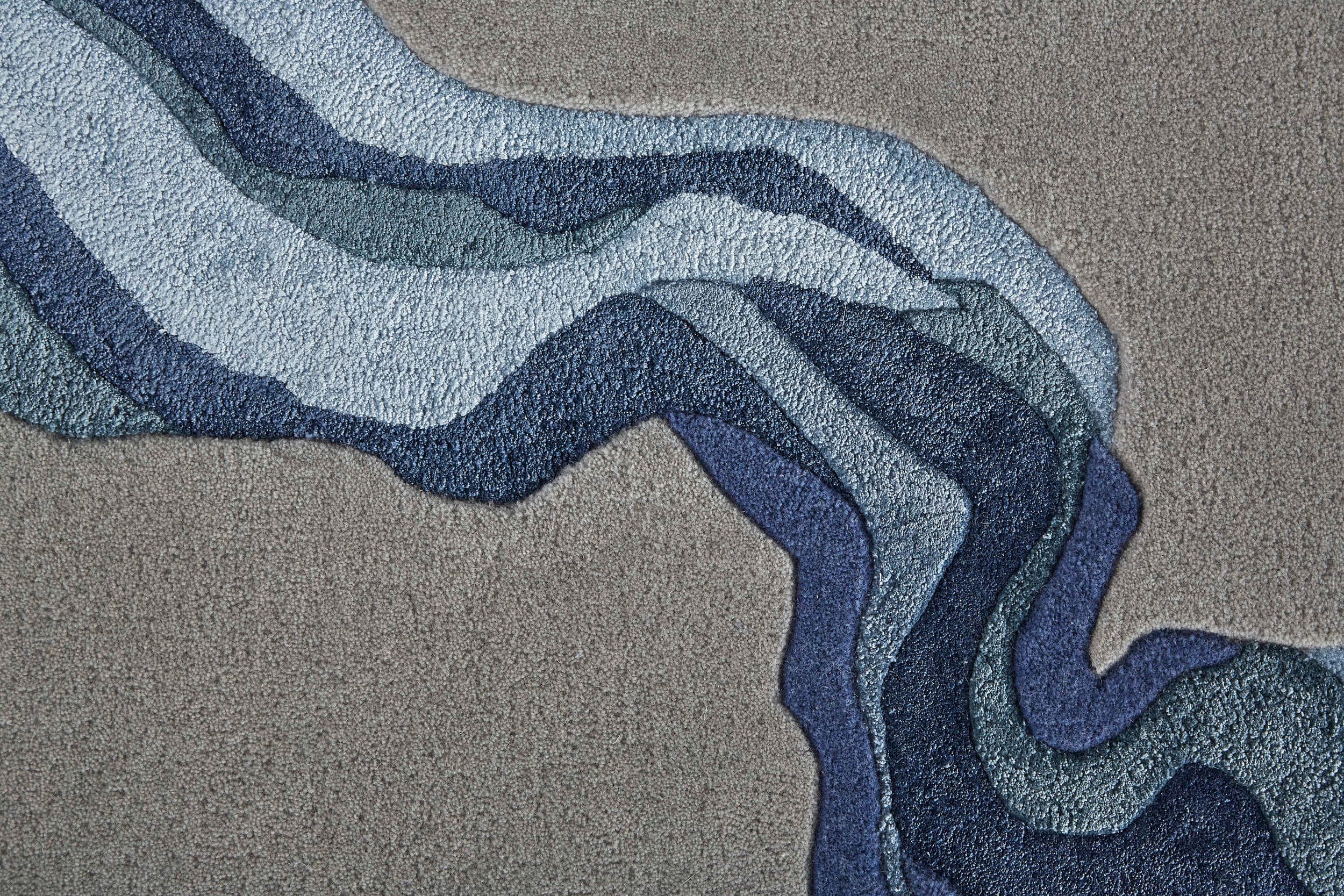 Room Envy SERR8853GRYBLUF00 rugs - View #7