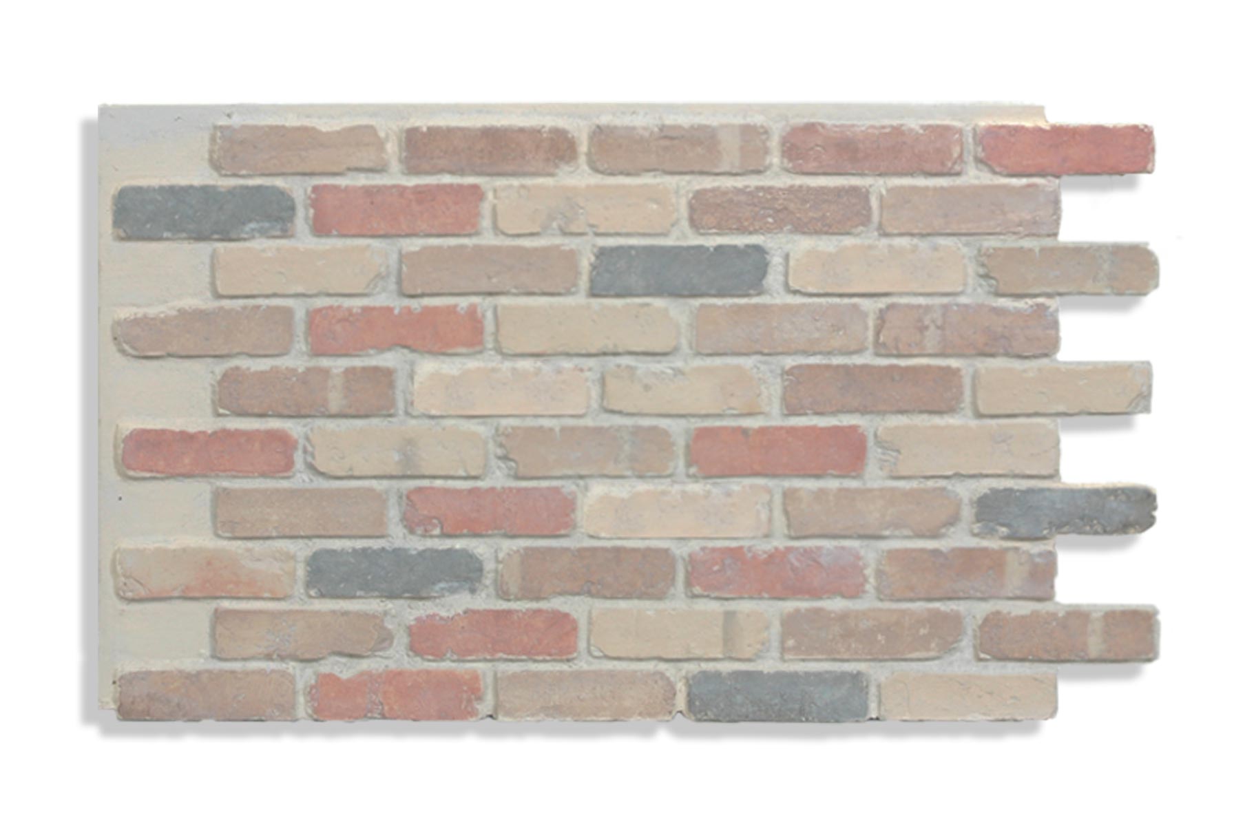 Antico Elements Faux Brick Panels 47.75-in x 27.75-in Retro Brick ...