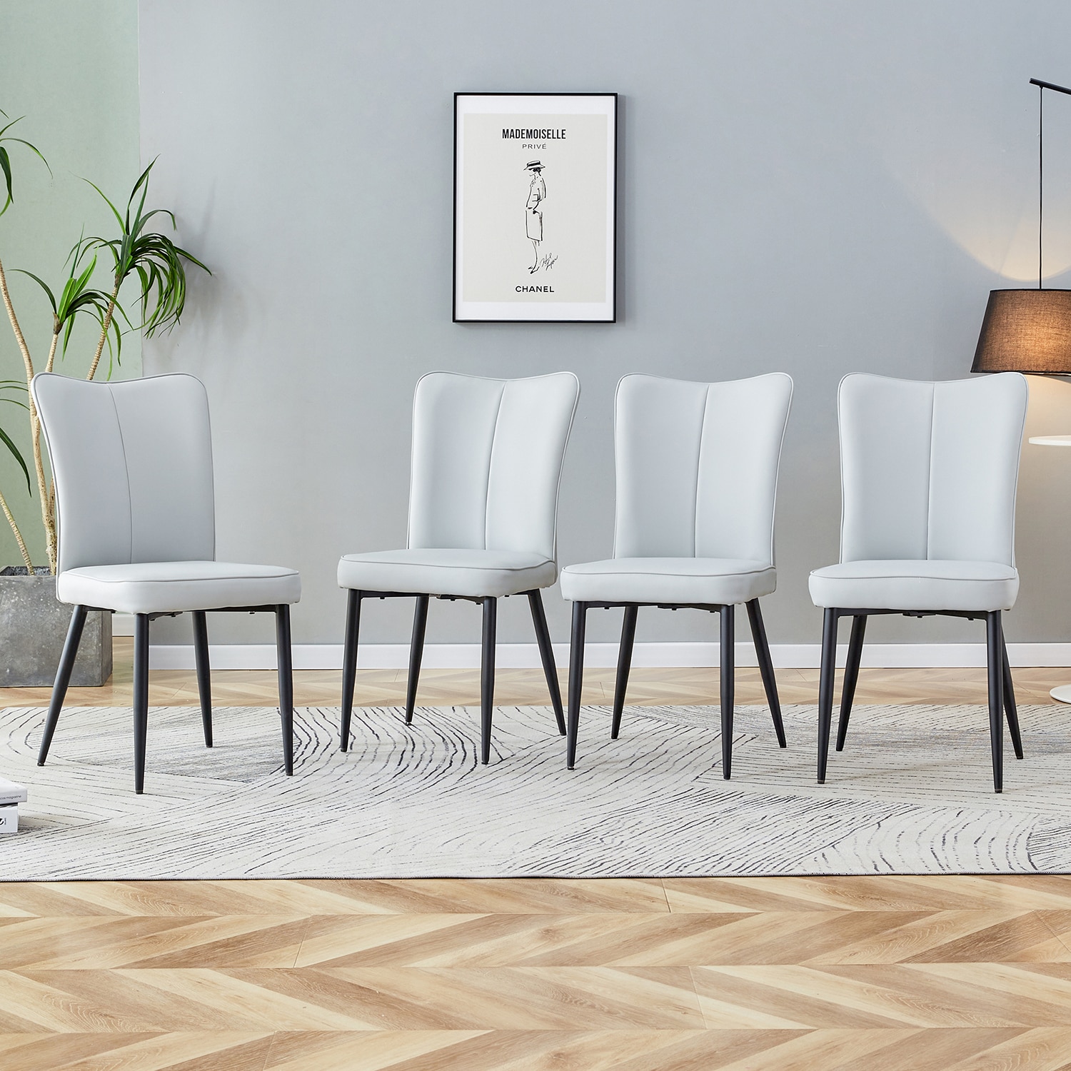 SINOFURN SYA290002GY Dining-Chairs - View #8