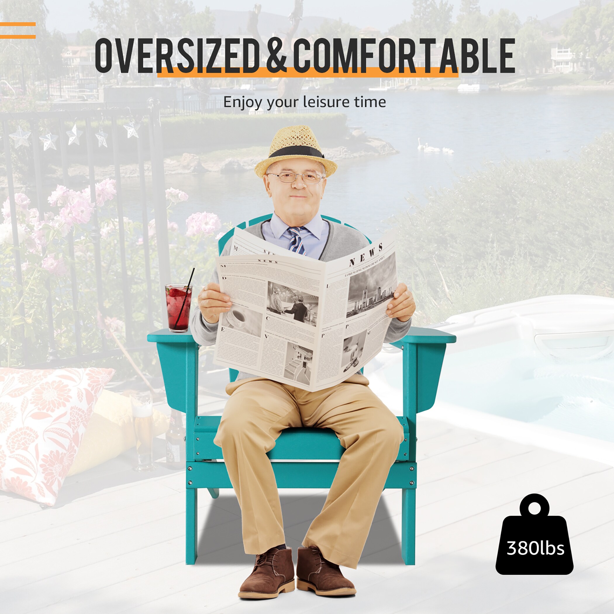 EarlGrove LS-BL3901 Patio-Chairs - View #9