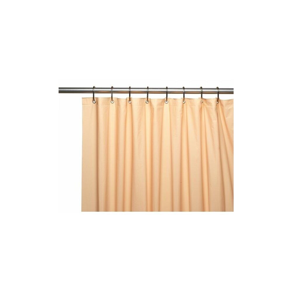  ZX9CRNTN1456 USC-4-30 4 -Gauge Vinyl Shower Curtain Liner Peach