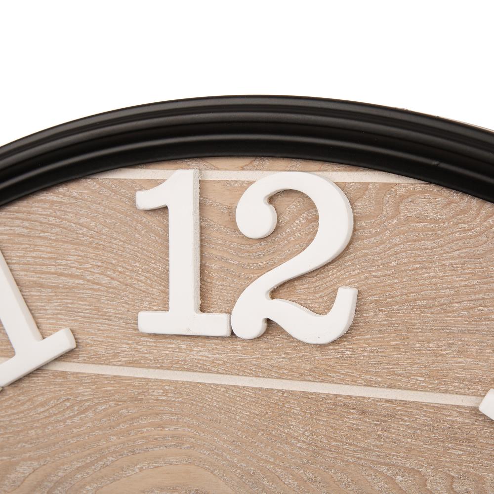 Glitzhome 2009300002 Indoor-Outdoor-Clocks - View #3