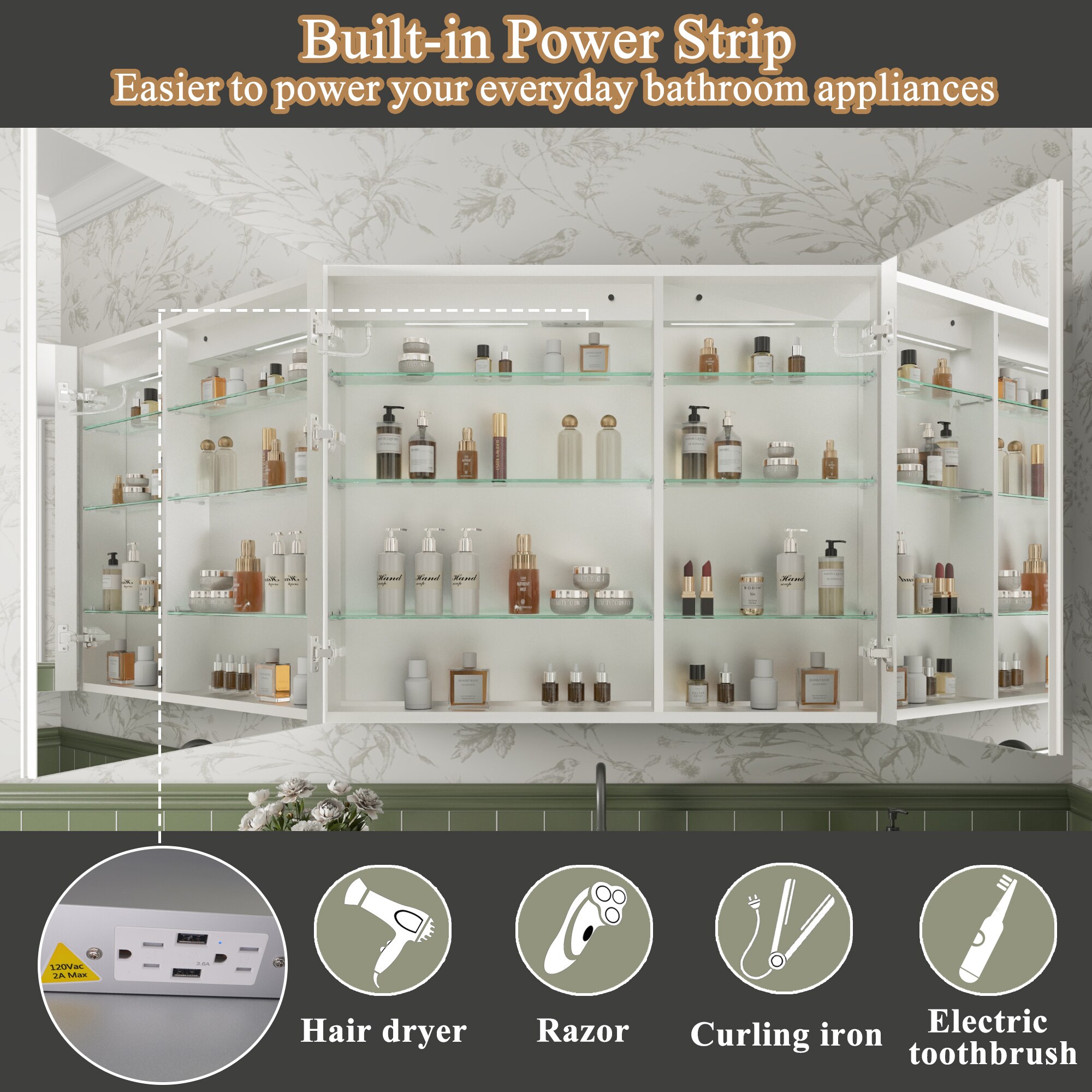ExBrite 2430V3R1230XD2 Bathroom-Medicine-Cabinets - View #11