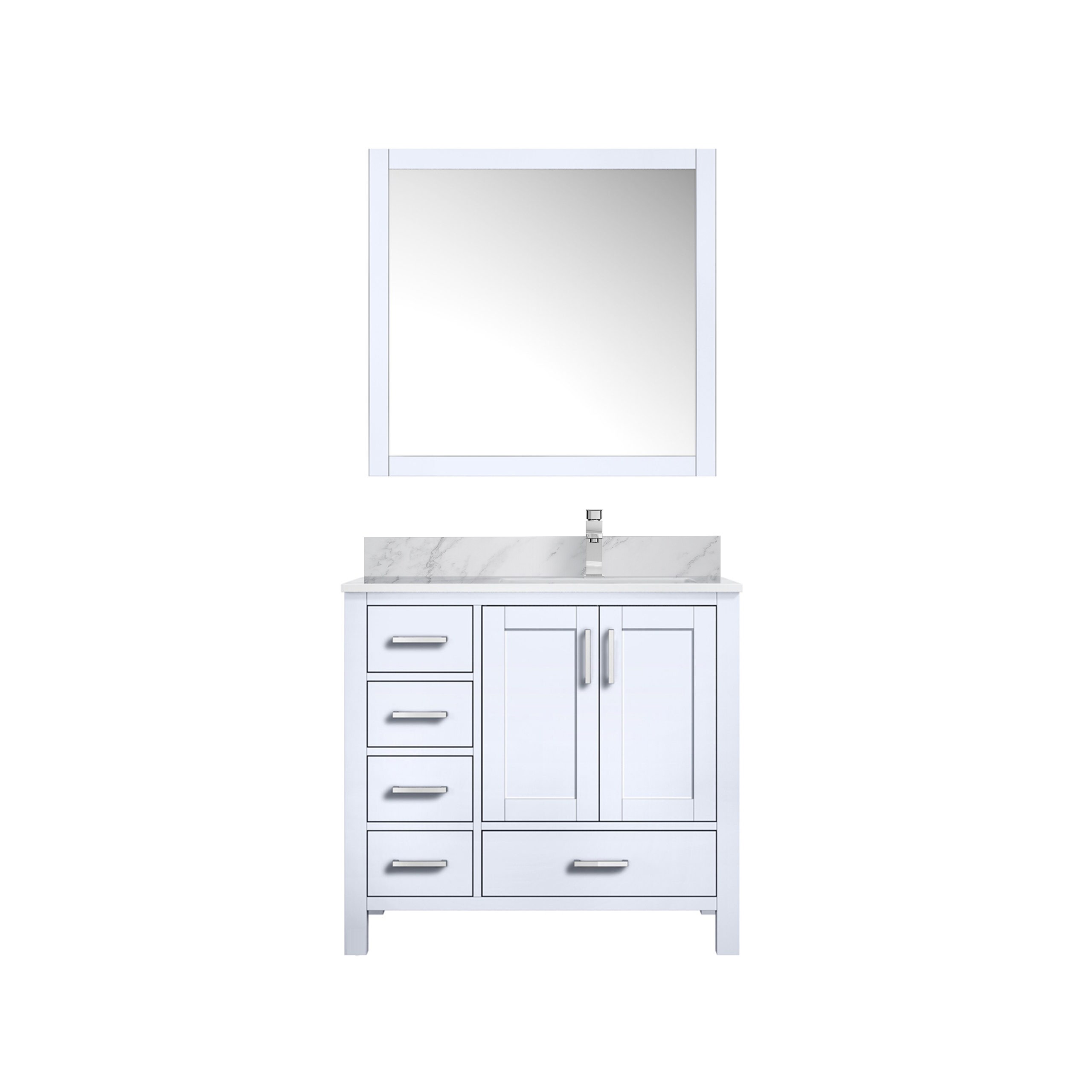 Lexora LJ342236SADSM34FR Bath-Vanity-Combo - View #2