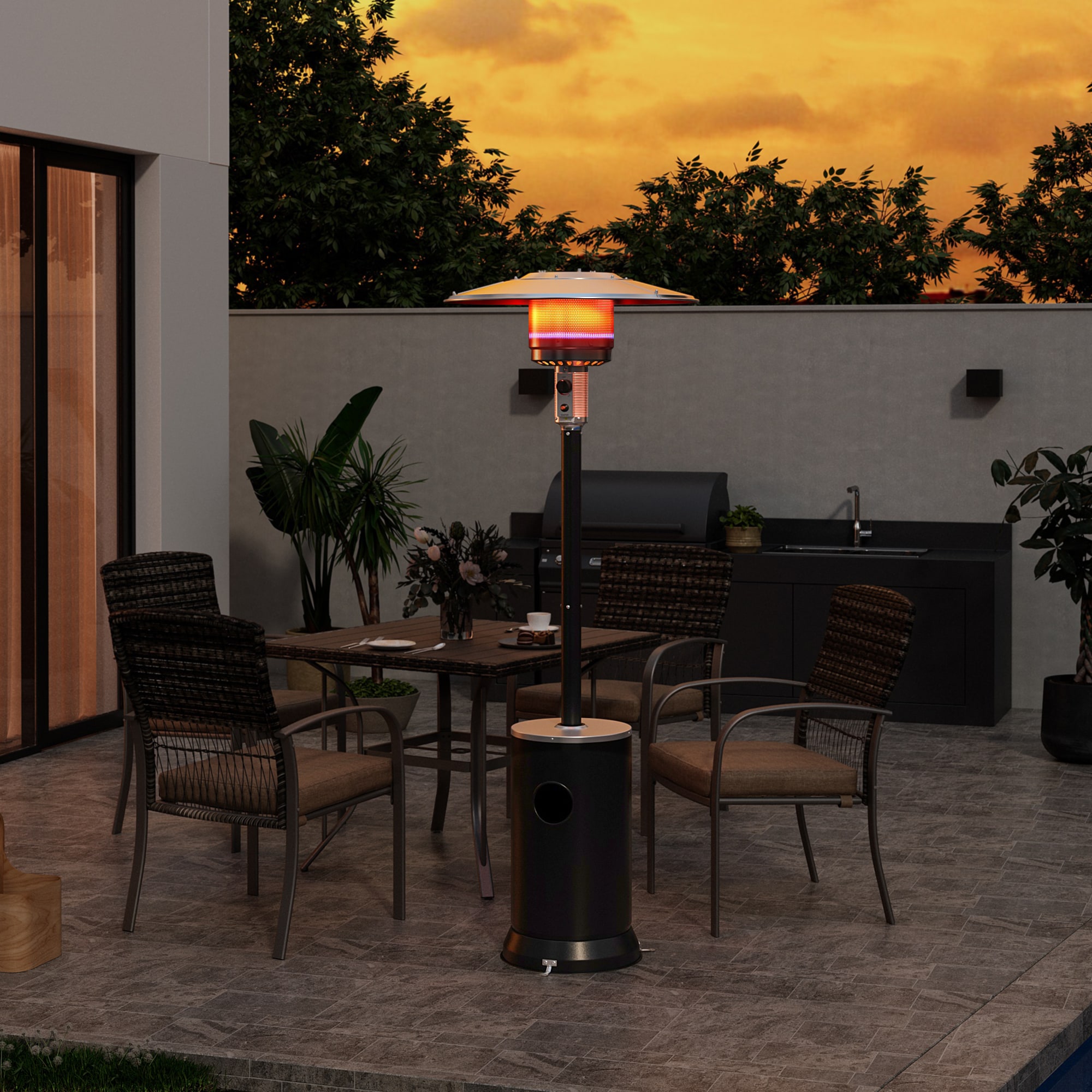 PamaPic PH-SXH-ML1 Outdoor-Gas-Patio-Heaters - View #3