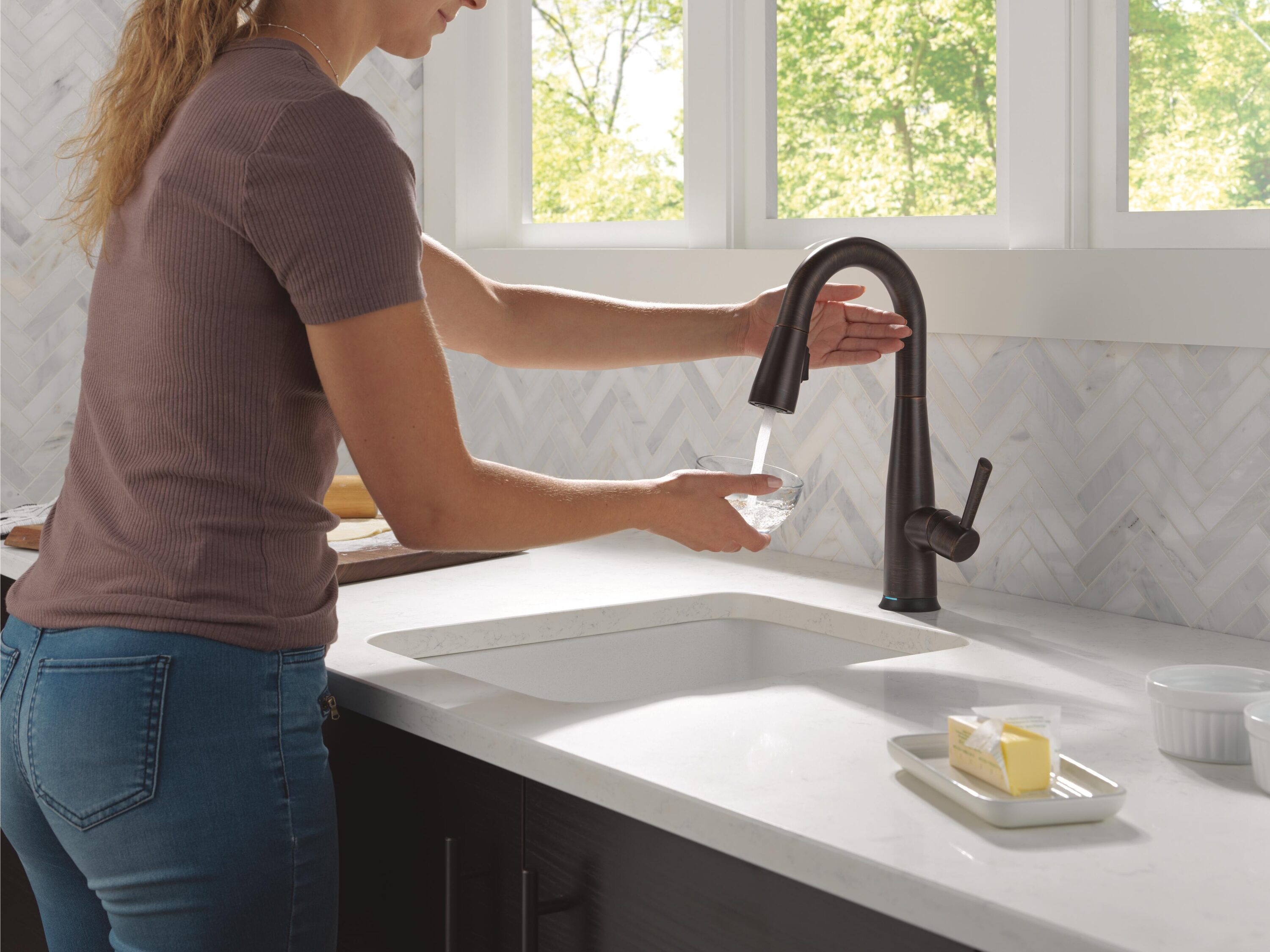 Delta 9913TL-RB-DST Kitchen-Faucets - View #9