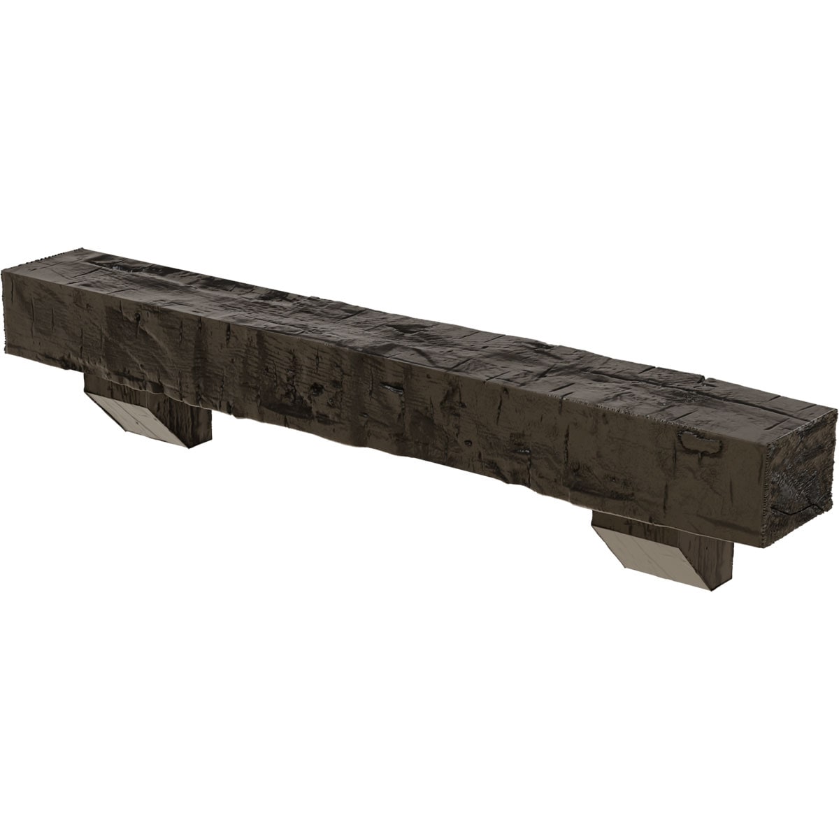 Ekena Millwork MANUHH04X06X60ASBD Mantel-Shelves - View #3