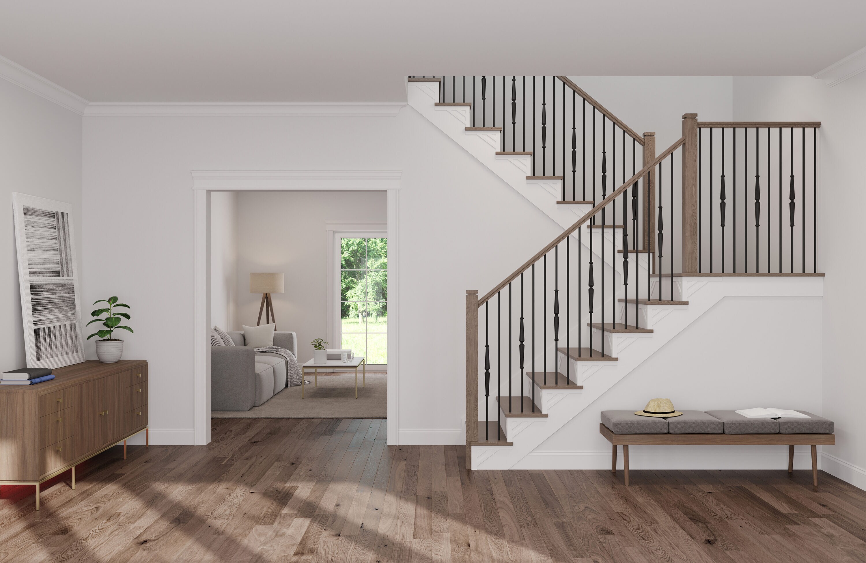 L.J. Smith Stair Systems 684-08-O Interior-Stairpart-Railing - View #3