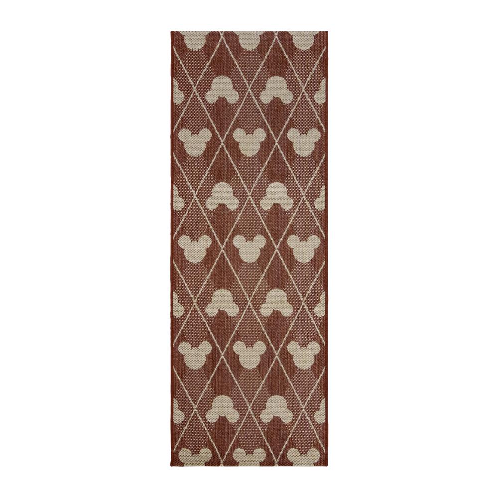 G.A. Gertmenian & Sons 31310 Naples 2 x 6 Red Grain Geometric Runner