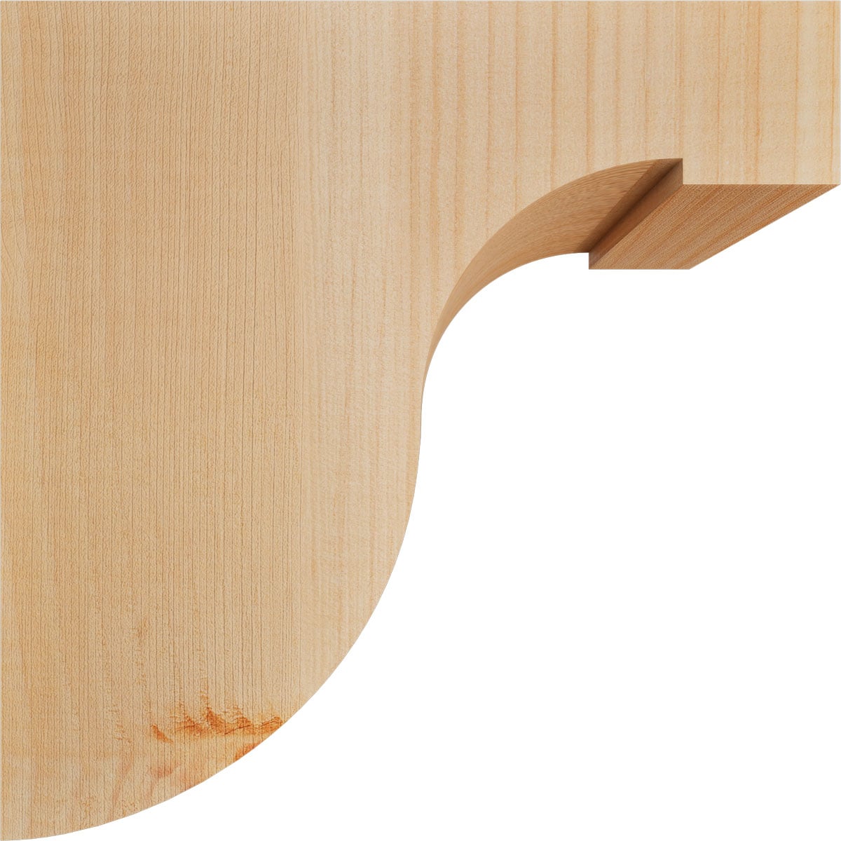 Ekena Millwork COR06X10X10DEL00SDF corbels - View #3