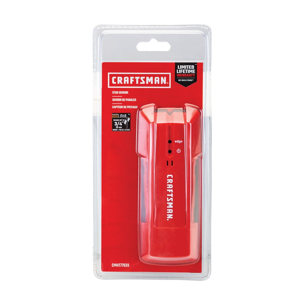 CRAFTSMAN 0.75-in Scan Depth Metal and Wood Stud Finder in the 