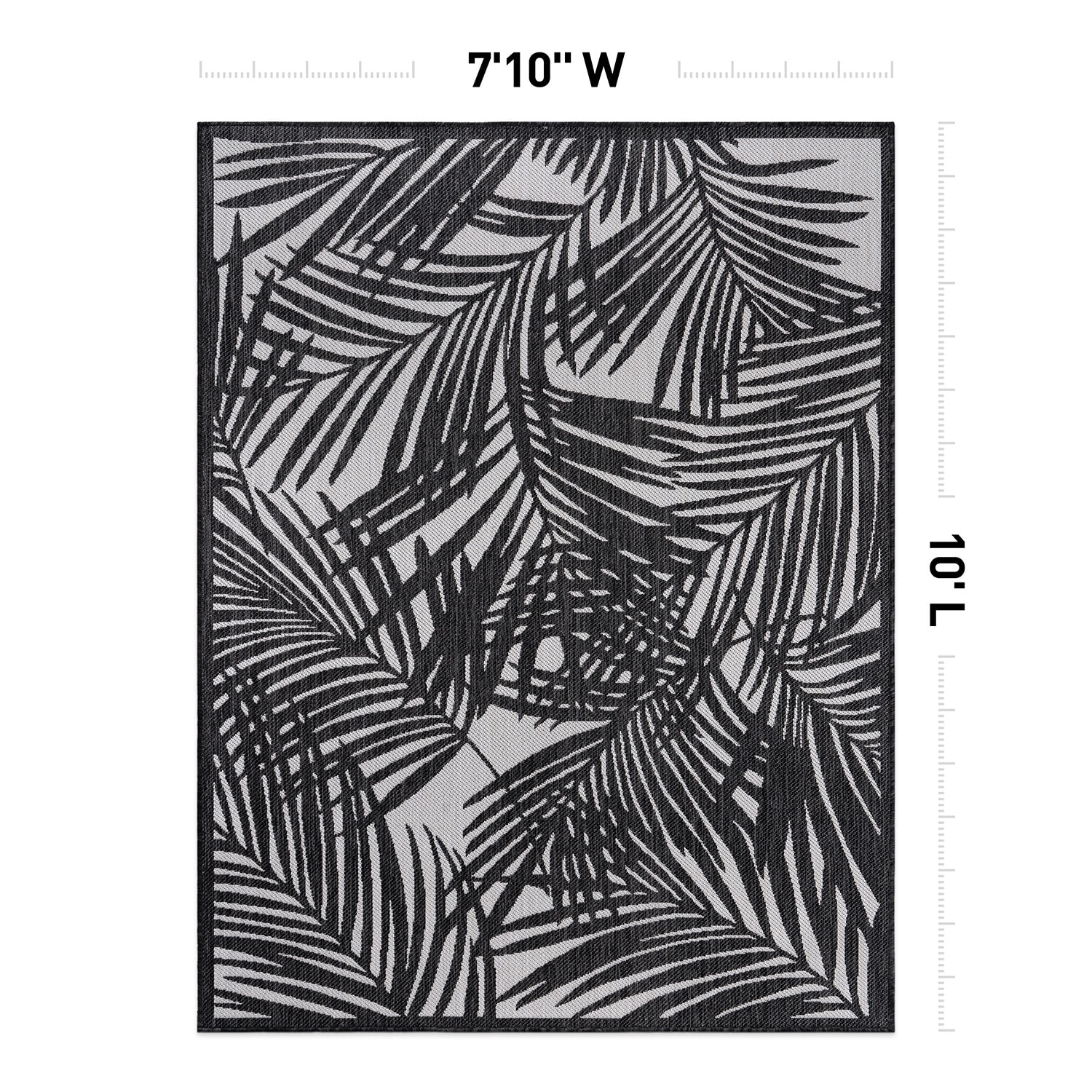 World Rug Gallery 118BLACK8X10 rugs - View #3