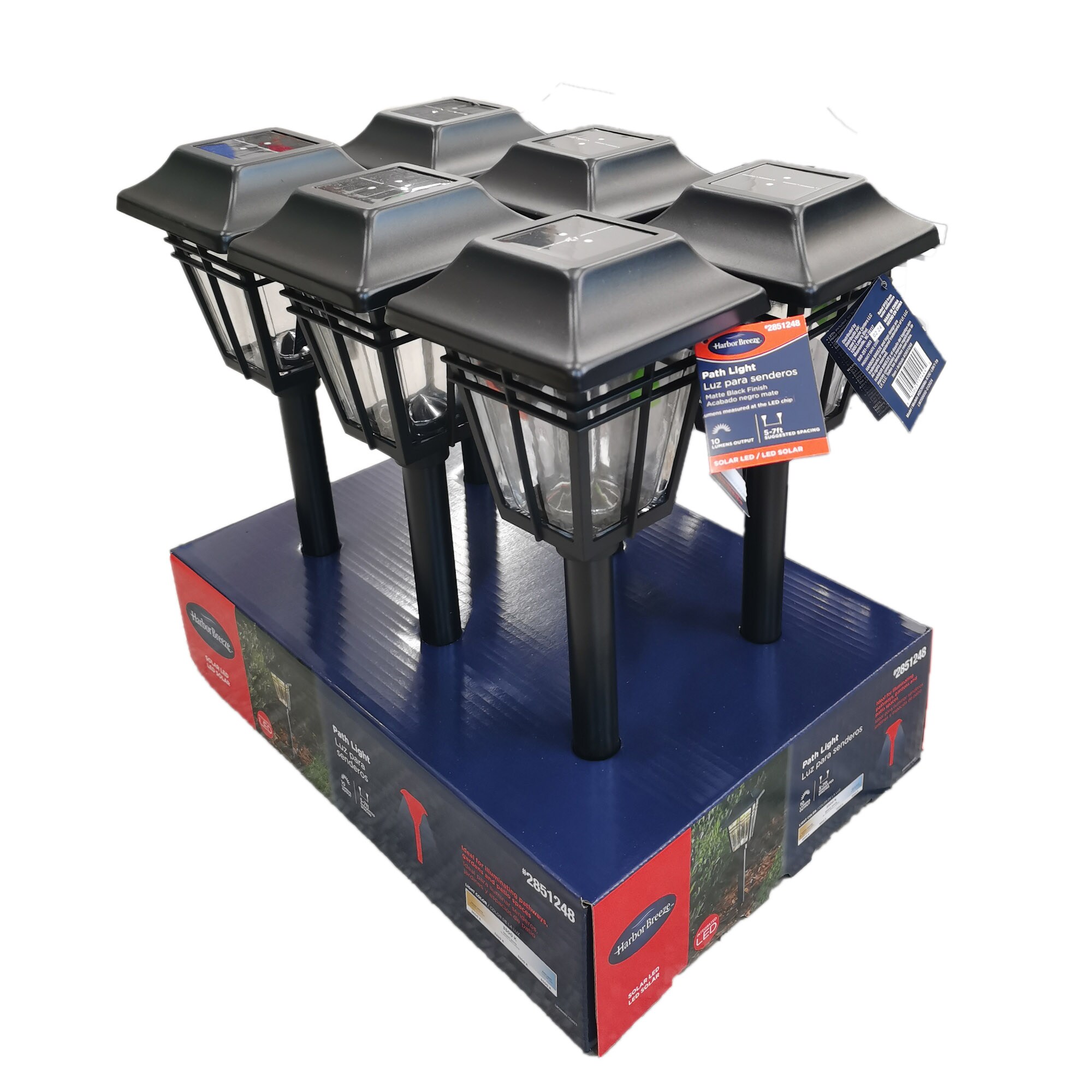 Harbor Breeze QS366MA-K10C-LBKT-T8 Path-Lights - View #12