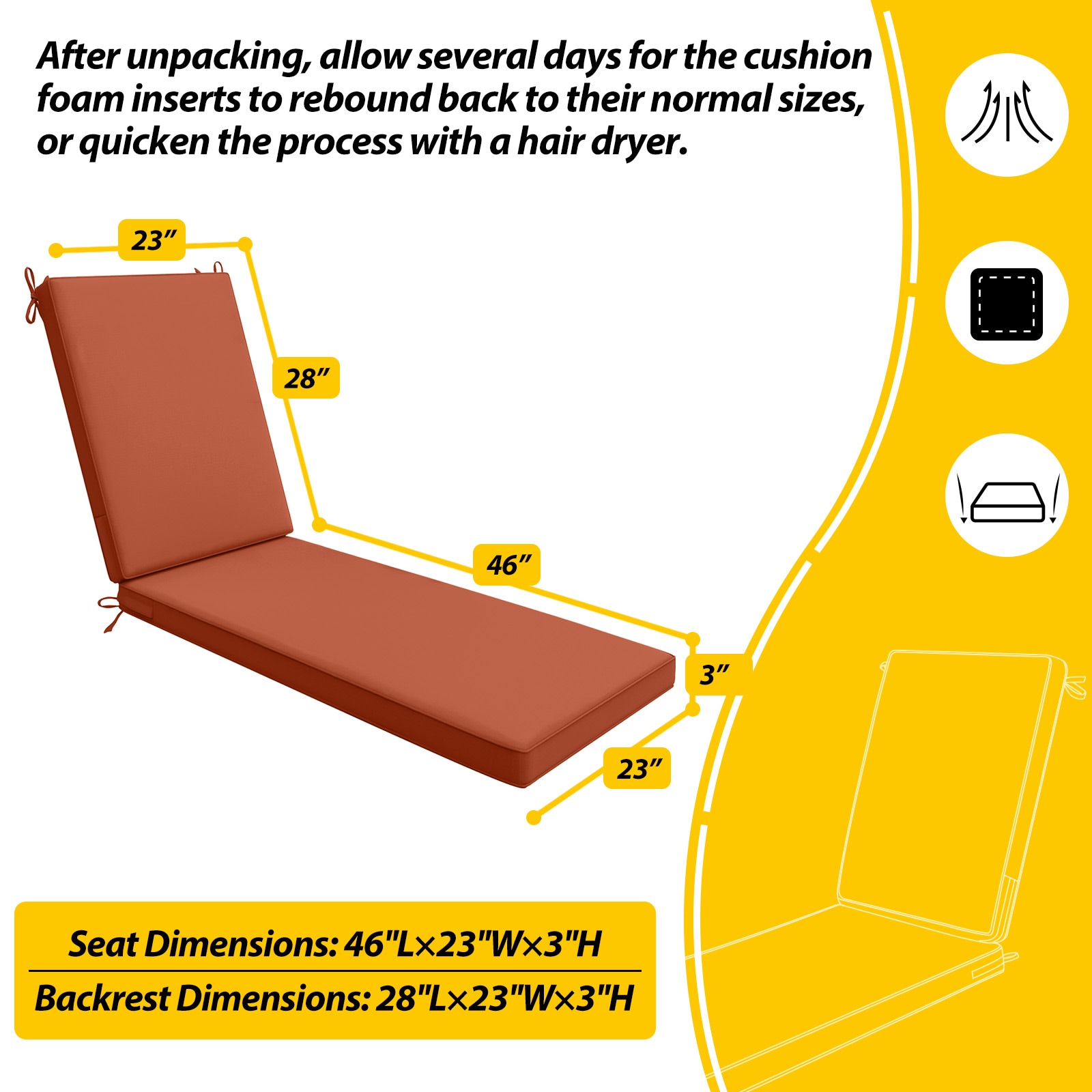 AAAAAcessories AOC-CL-XIUHONG-74-2P Patio-Furniture-Cushions - View #4