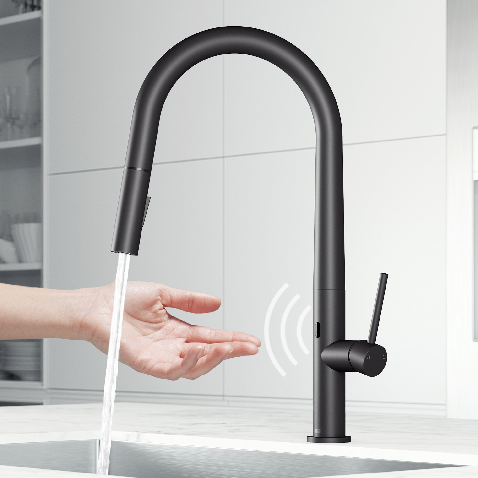 VIGO VG02029MBS Kitchen-Faucets - View #2