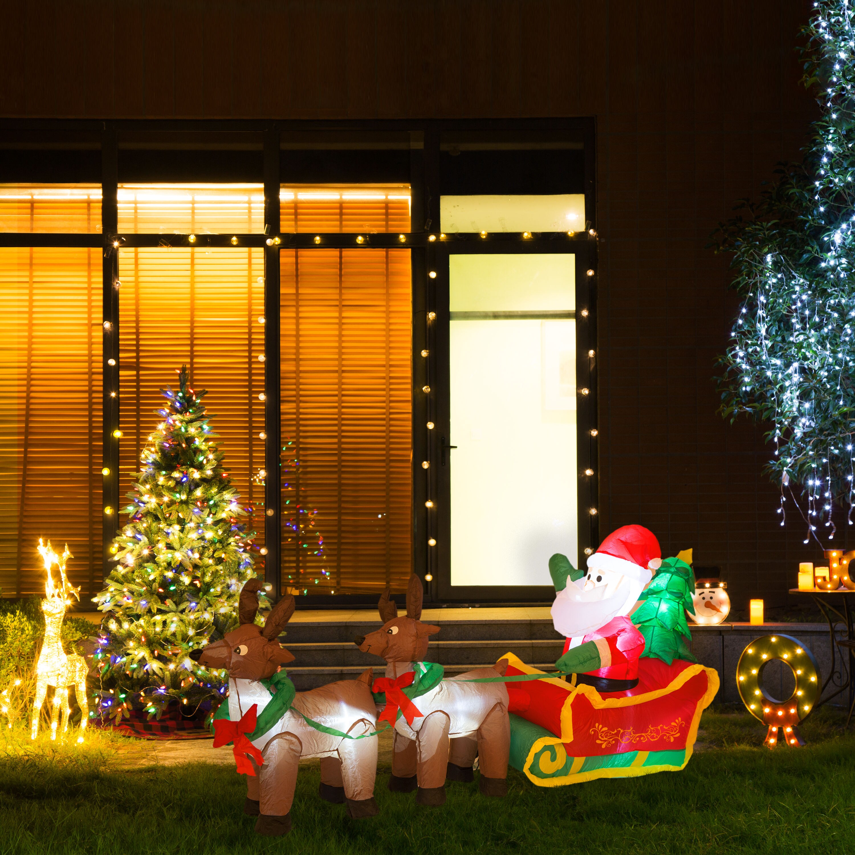 Glitzhome 1125004440 Christmas-Inflatables - View #3