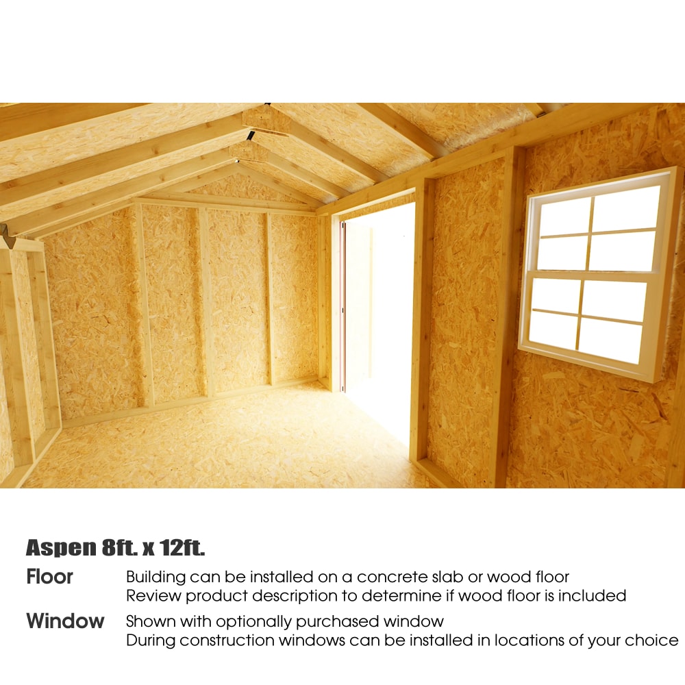 Best Barns ASPEN812 Wood-Storage-Buildings - View #8