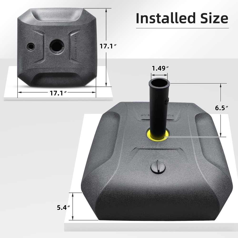 PURPLE LEAF LSCJZZSBASE-20 Umbrella-Bases - View #5