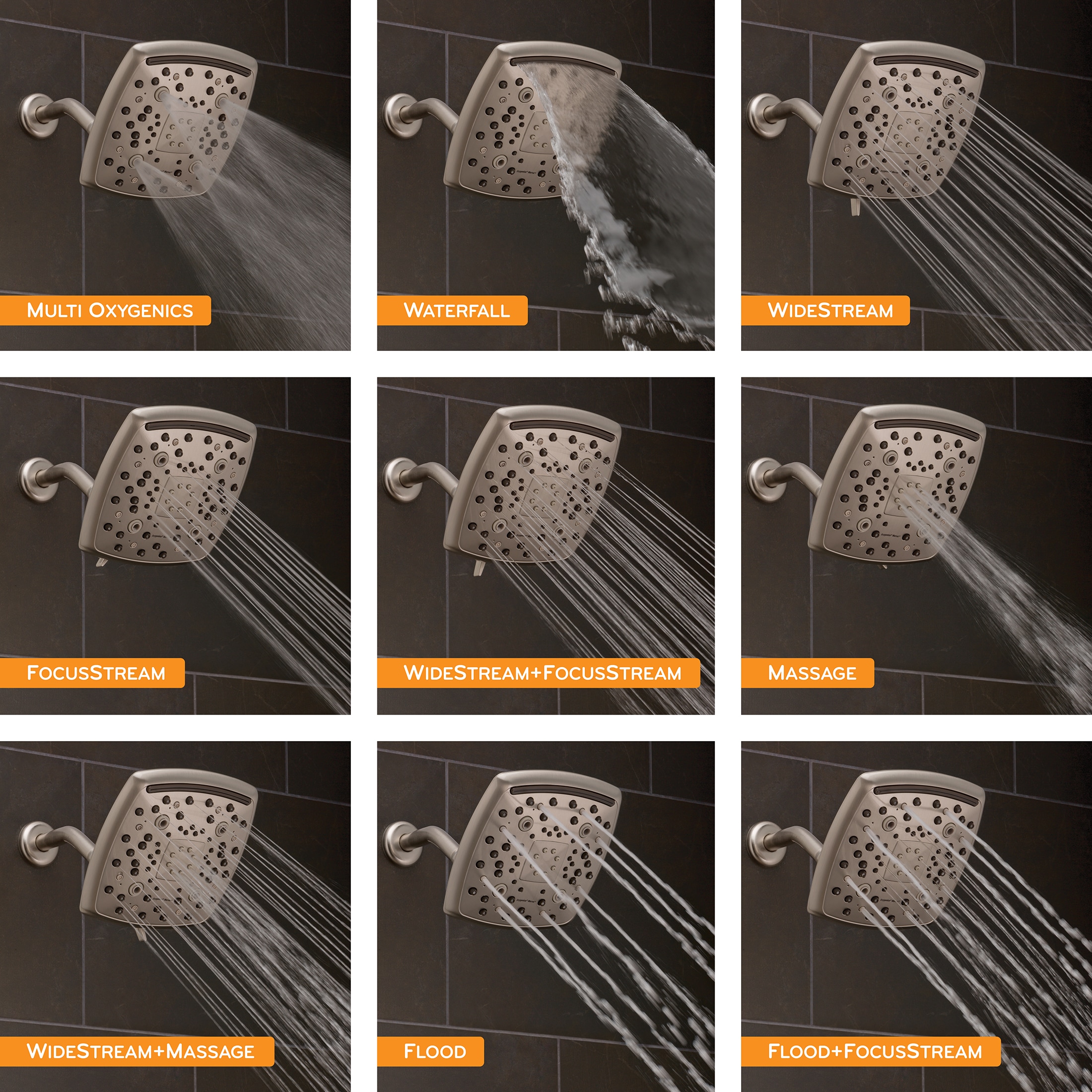 Oxygenics 57568 Fixed-Showerhead - View #3