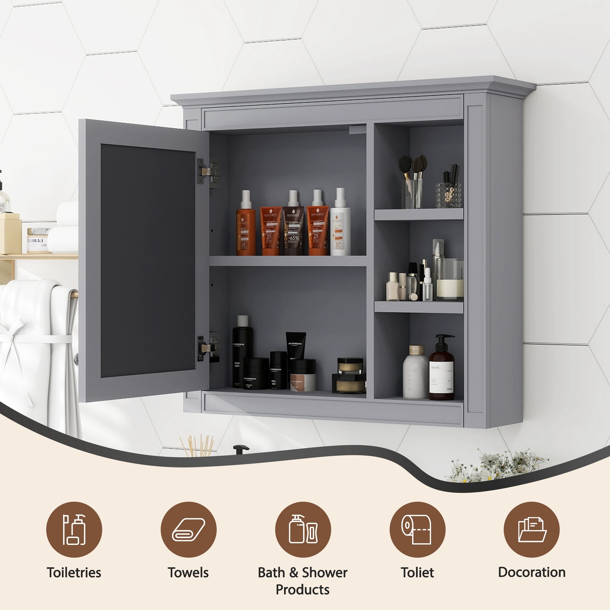 ToolCat BZ-2-119-JYG Bathroom-Medicine-Cabinets - View #5