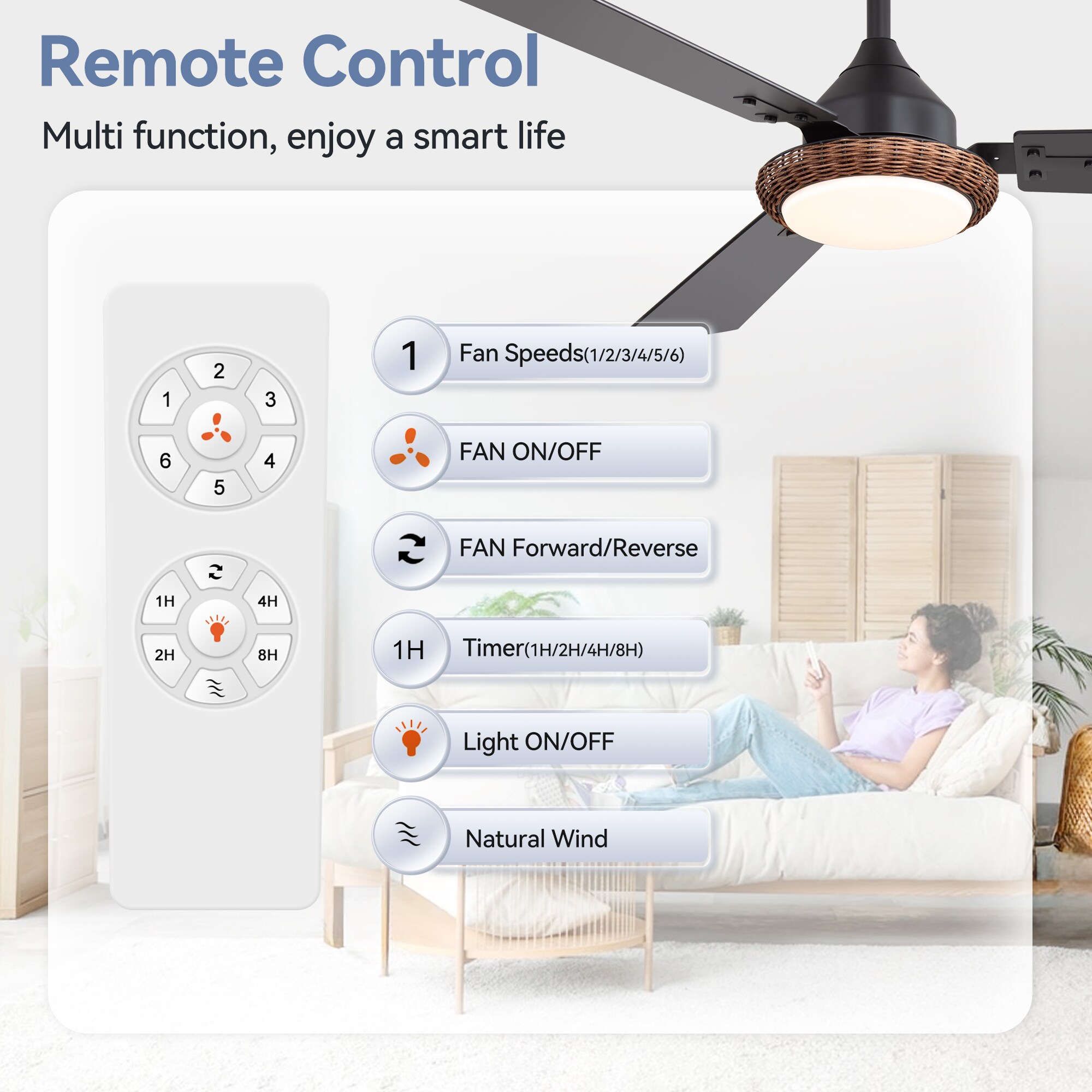 Breezary 35062-BK Ceiling-Fans - View #9