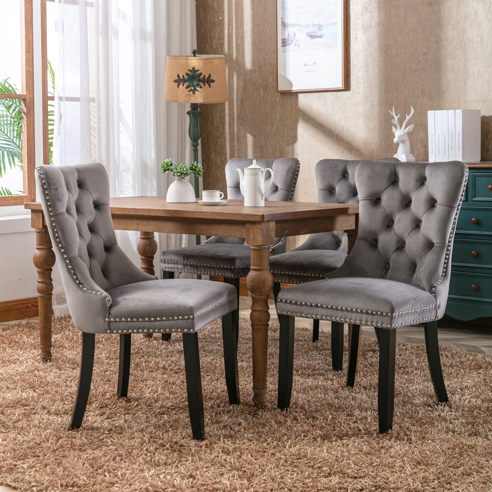 Siavonce XH81117 Dining-Chairs - View #3