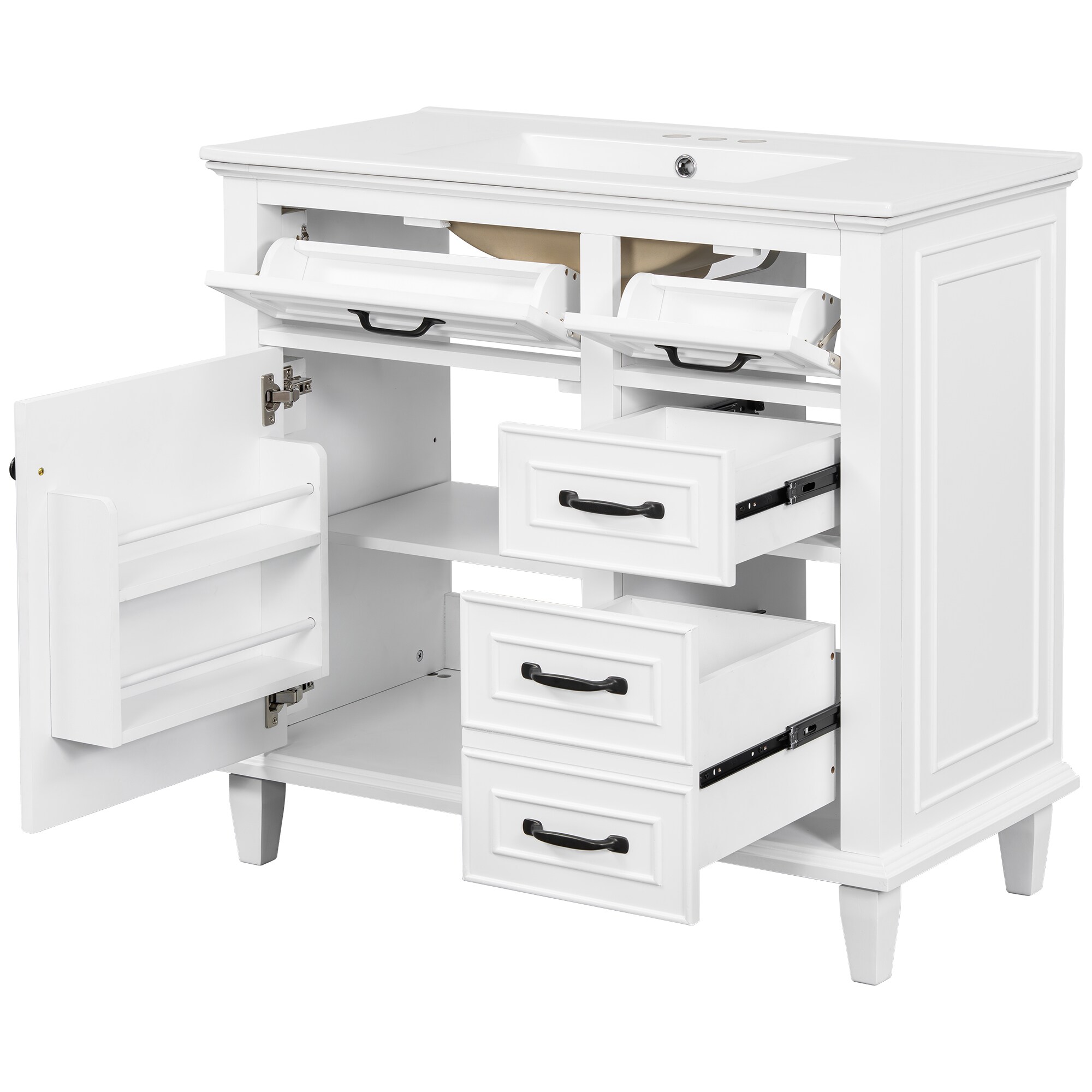 ModernLuxe L3P-N725P336554K Bath-Vanity-Combo - View #16