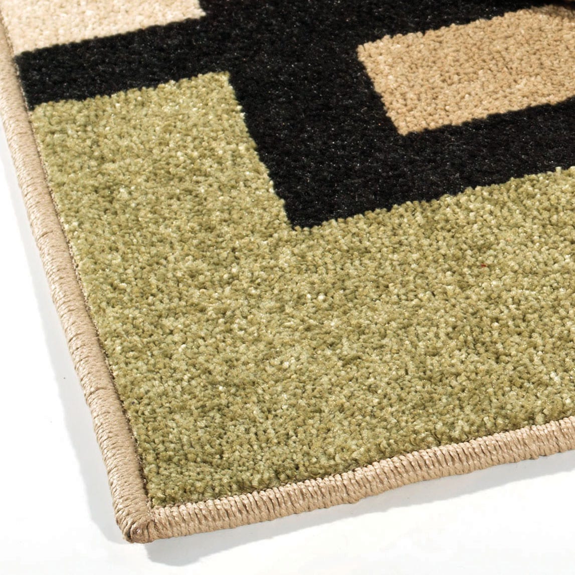 Orian Rugs Blended-Block 5 X 8 Geometric Area Rug In The Rugs ...