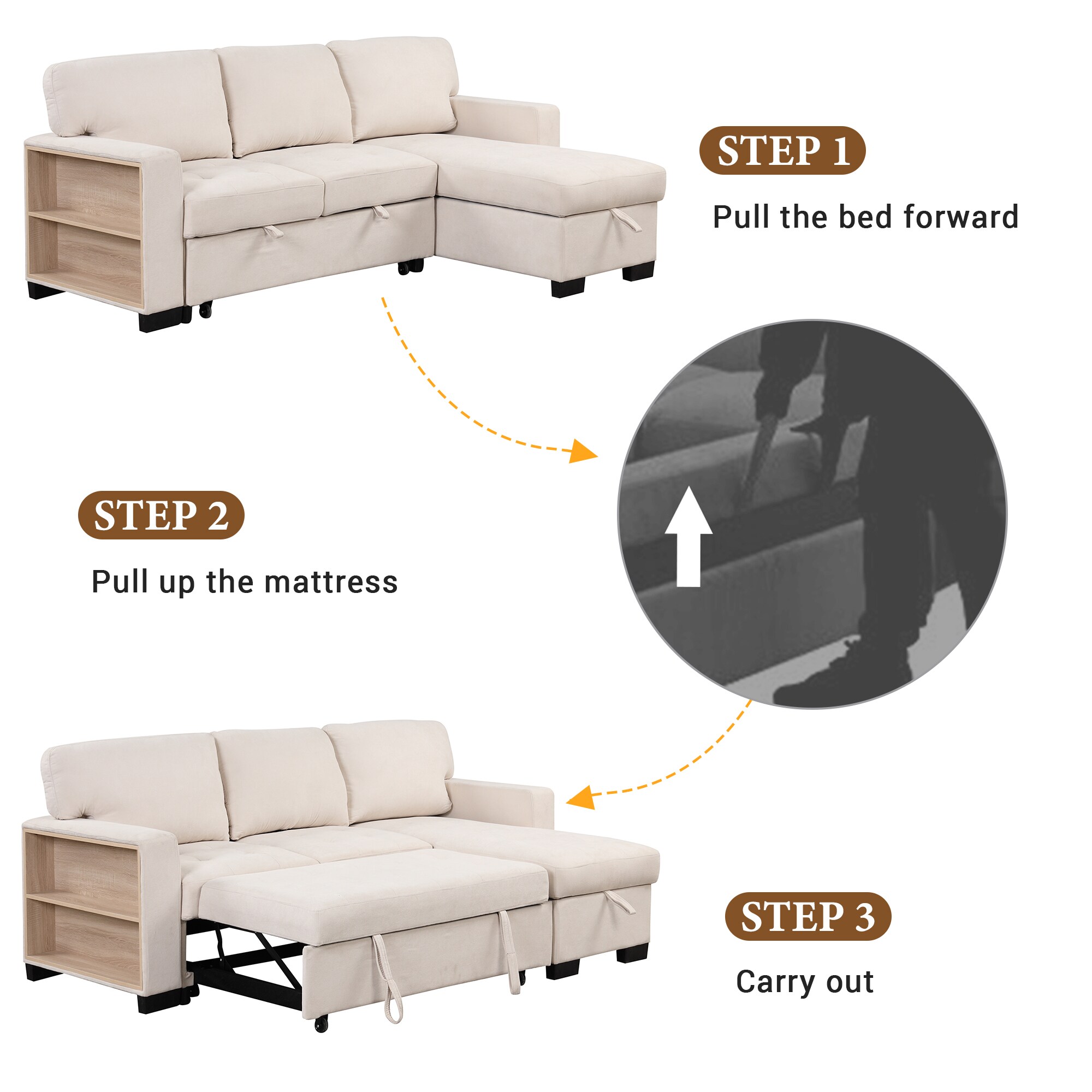 ModernLuxe L-SG000840AAA Sofas-Loveseats - View #7