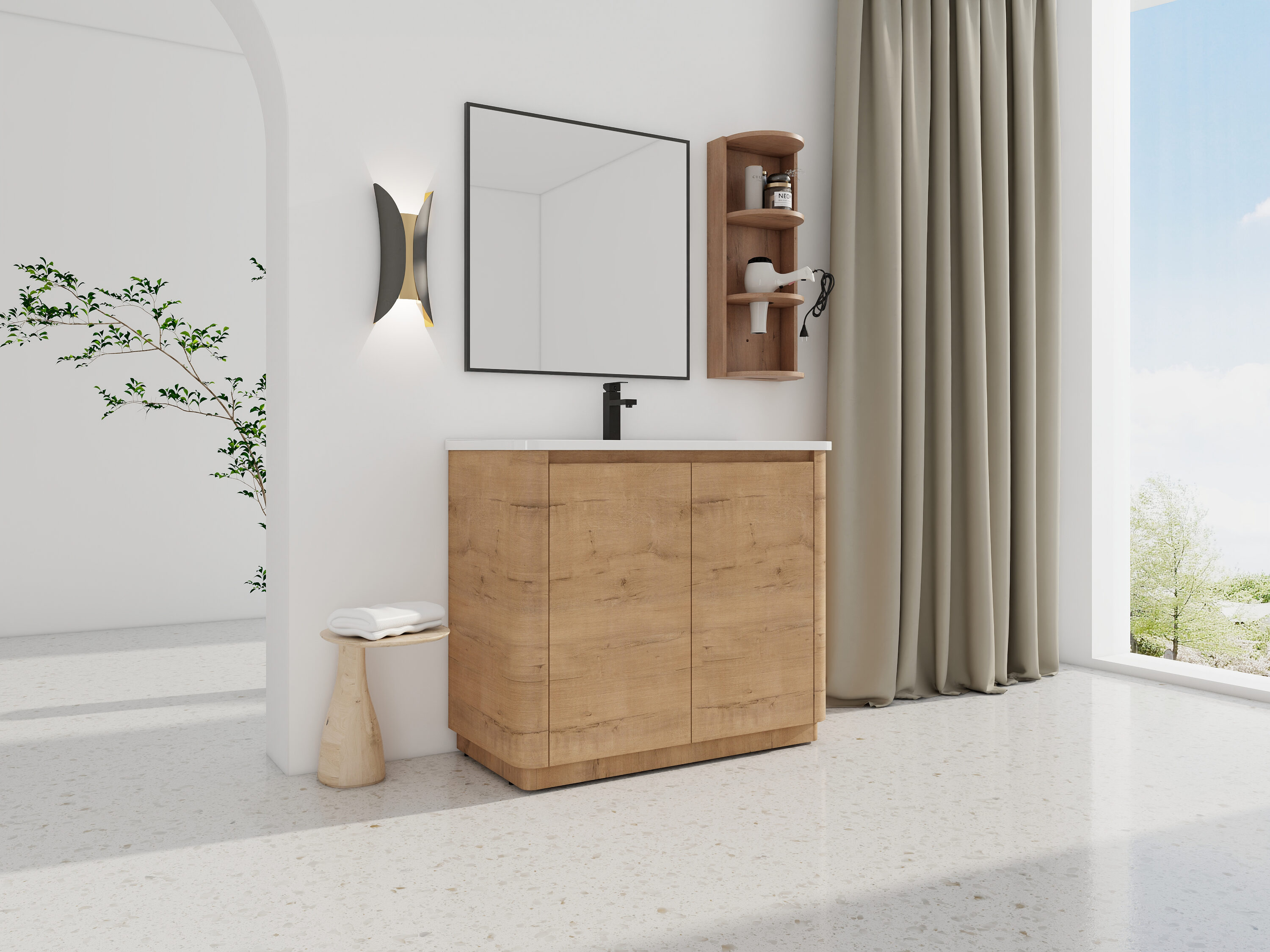 LOVMOR SF-J-W999S00405 Bath-Vanity-Combo - View #5