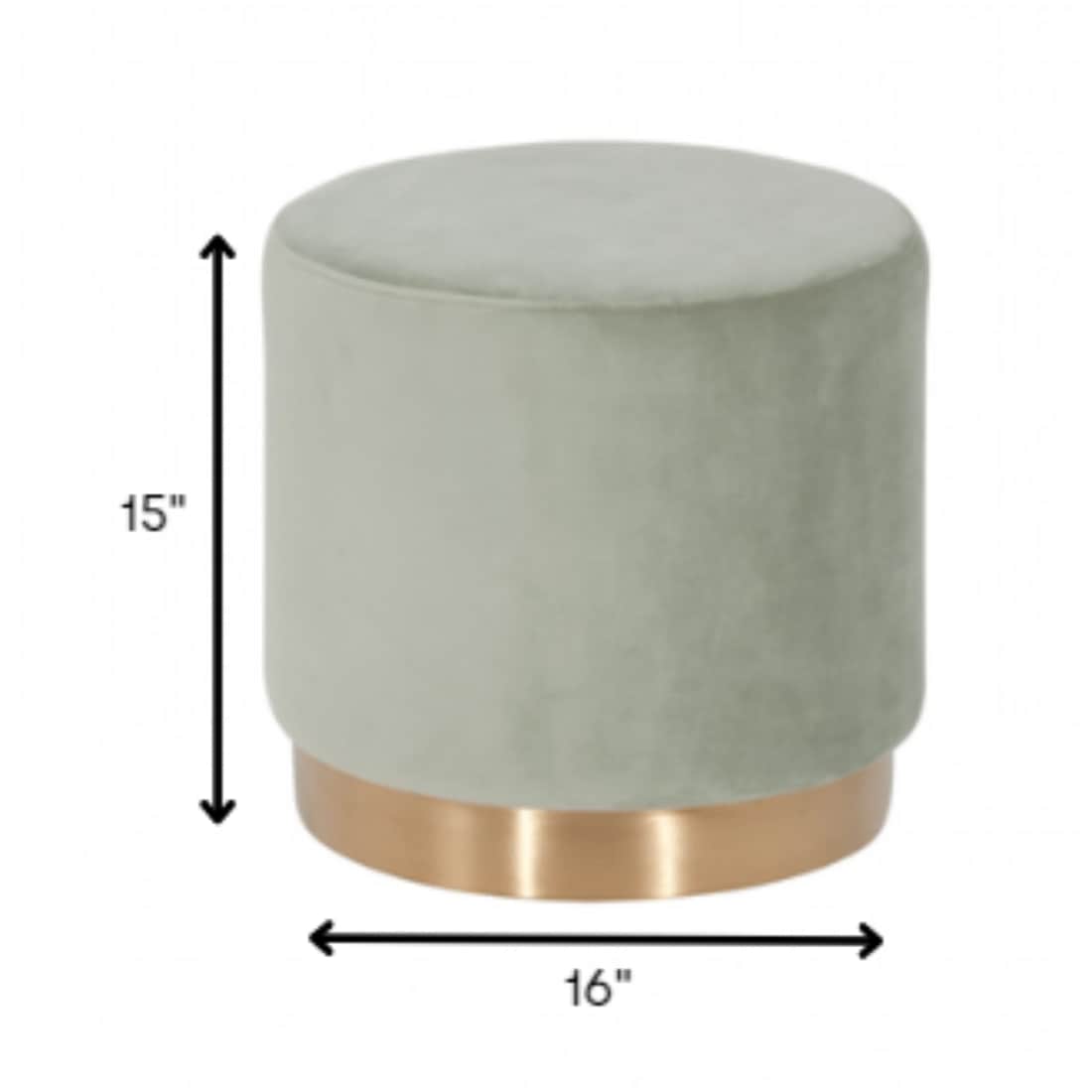 HomeRoots 4000376328 Indoor-Ottomans - View #2