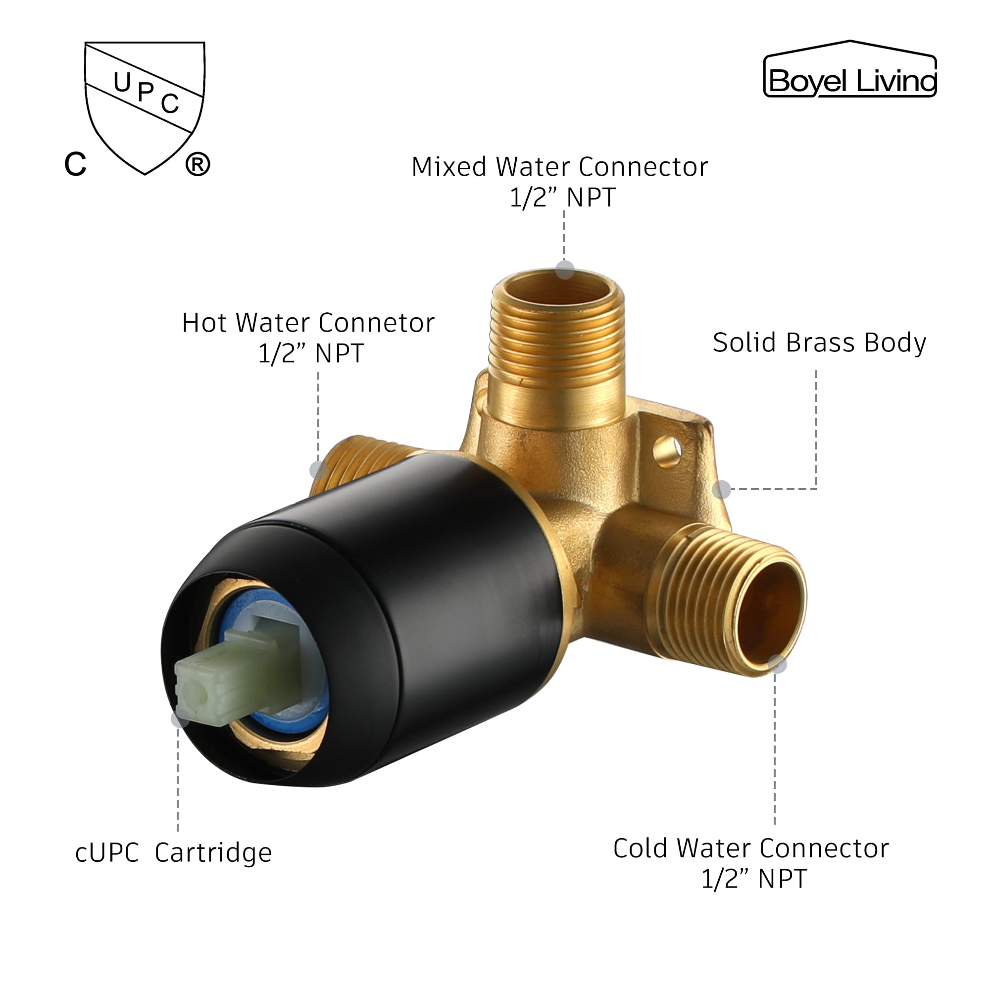 Clihome CSMD-BF24-15B Lavatory-Faucets - View #6