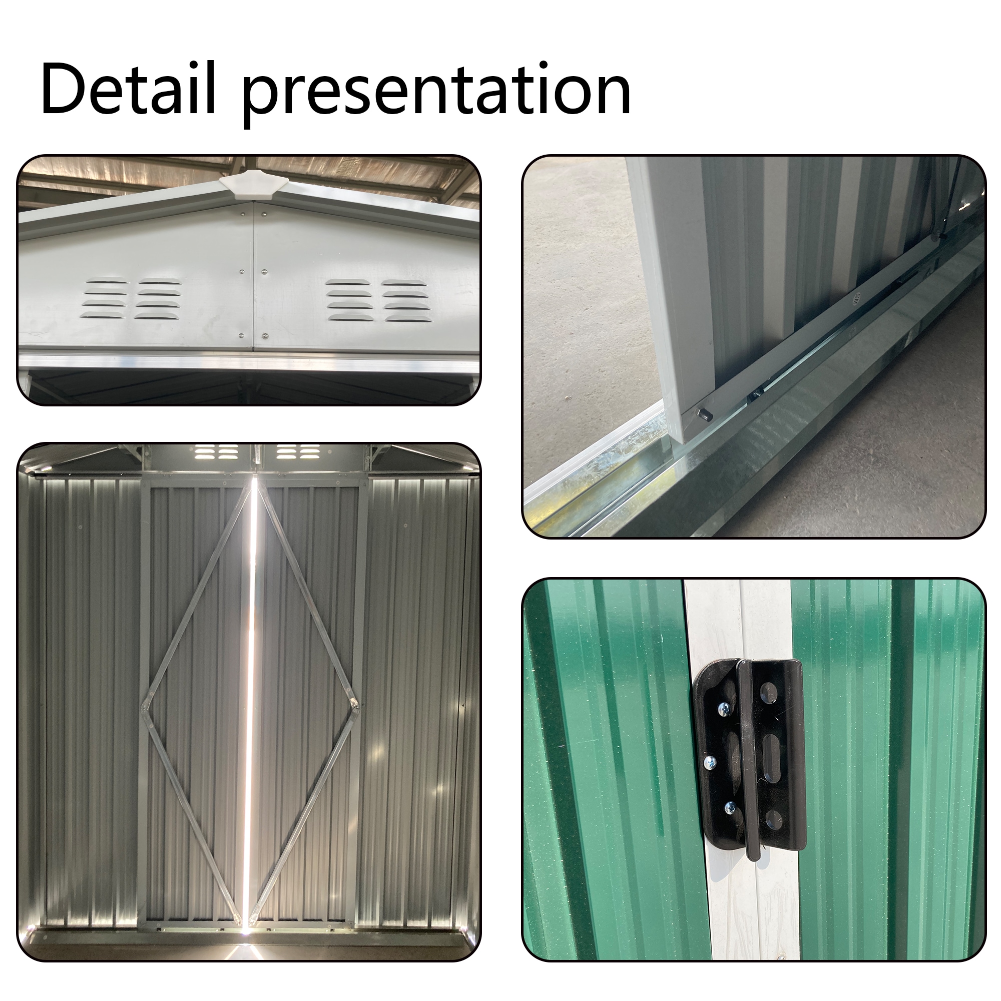 Clihome CL-W2794-00004 Metal-Storage-Buildings-Sheds - View #6