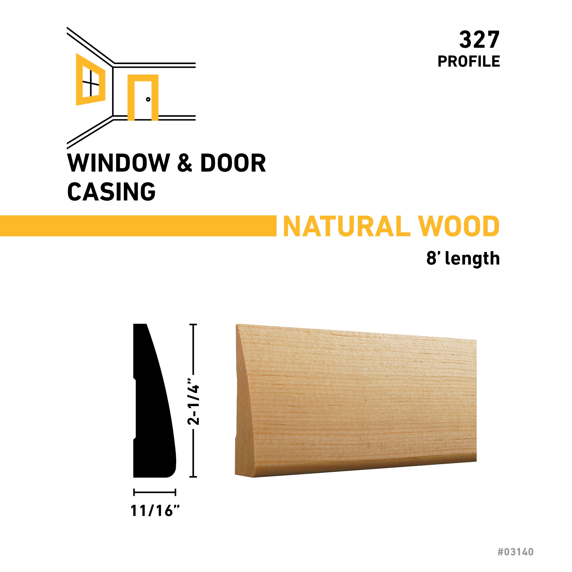 RELIABILT 327 8PINE Window-Door-Casings - View #4