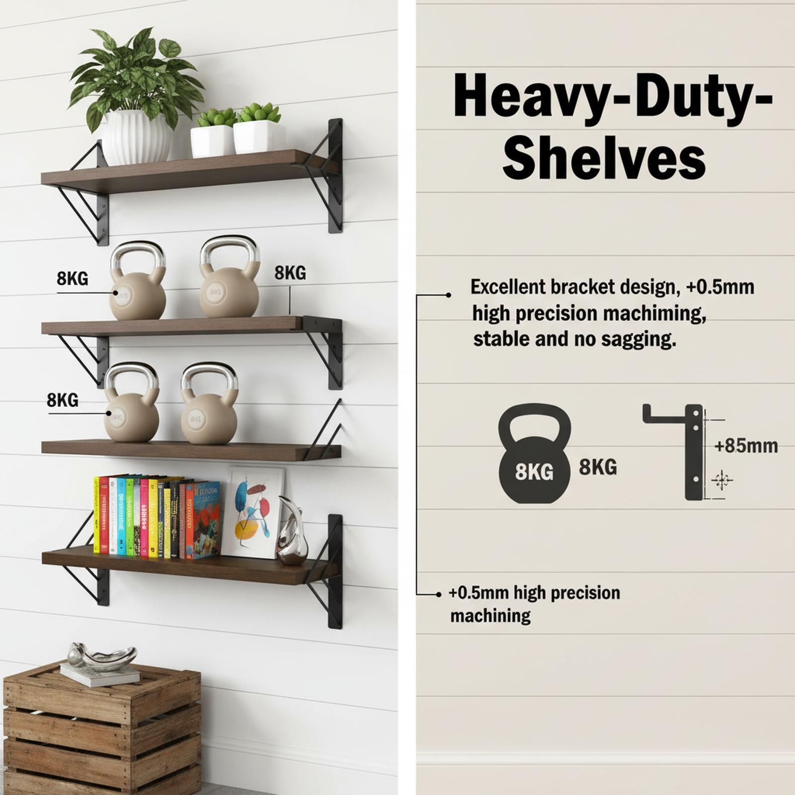 Baginizer BAGINIZER000358 Wall-Mounted-Shelving - View #4