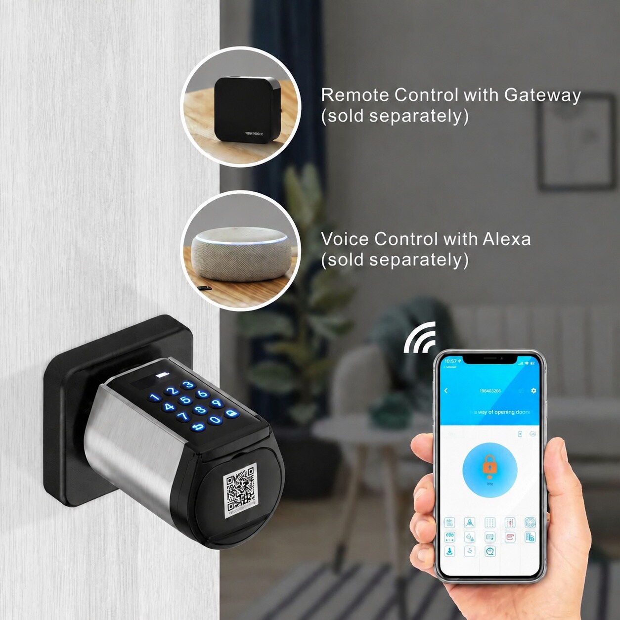 Oyezvary LOZ0803O436 Electronic-Door-Locks - View #6
