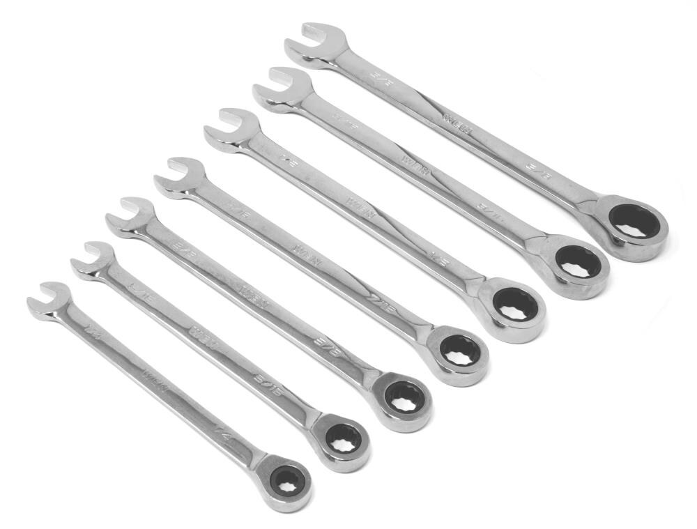 WEN 13-Piece Set 12-point (Sae) Standard Combination Wrench Includes ...